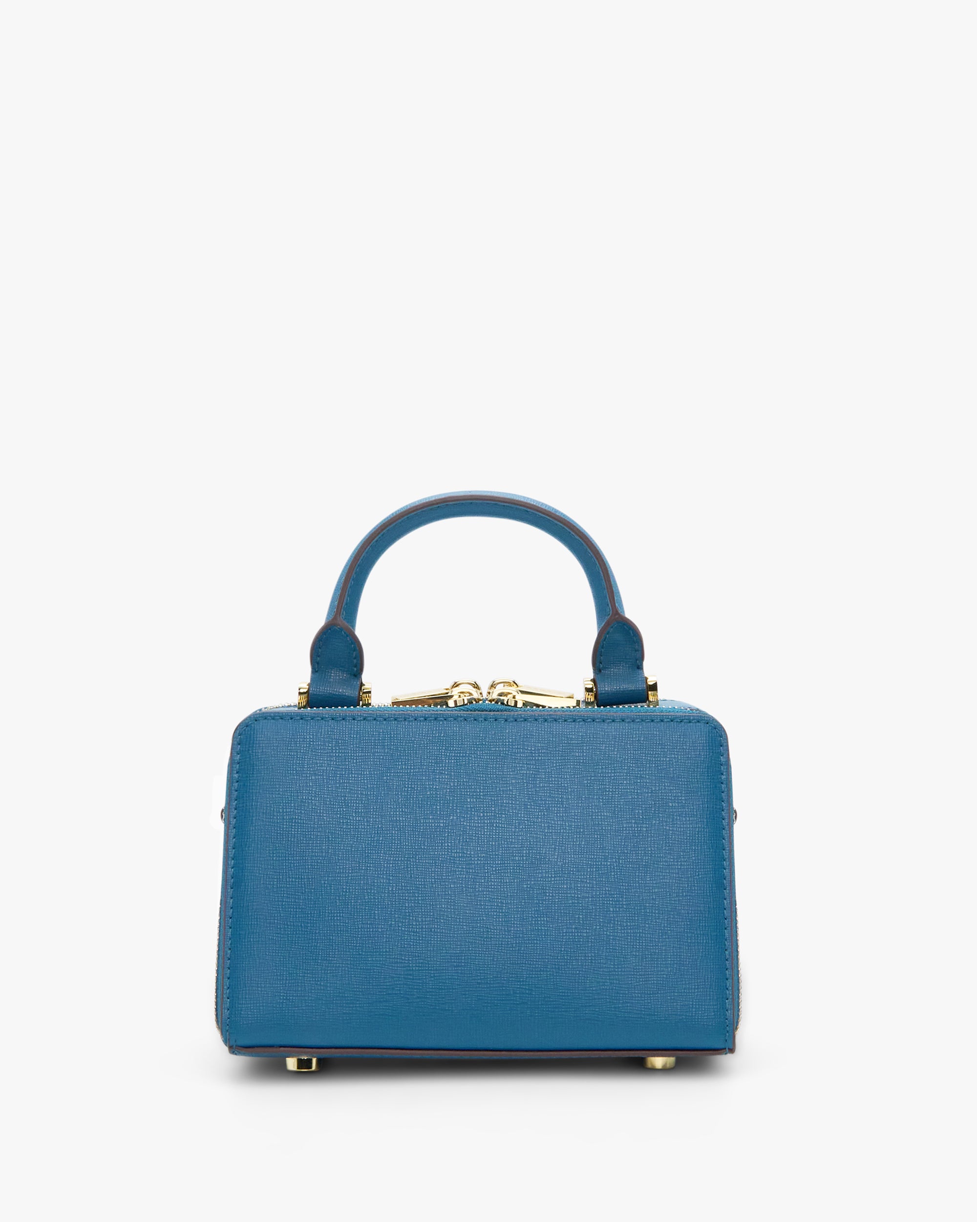 NANNINI Borsa a mano pelle martellata verde donna