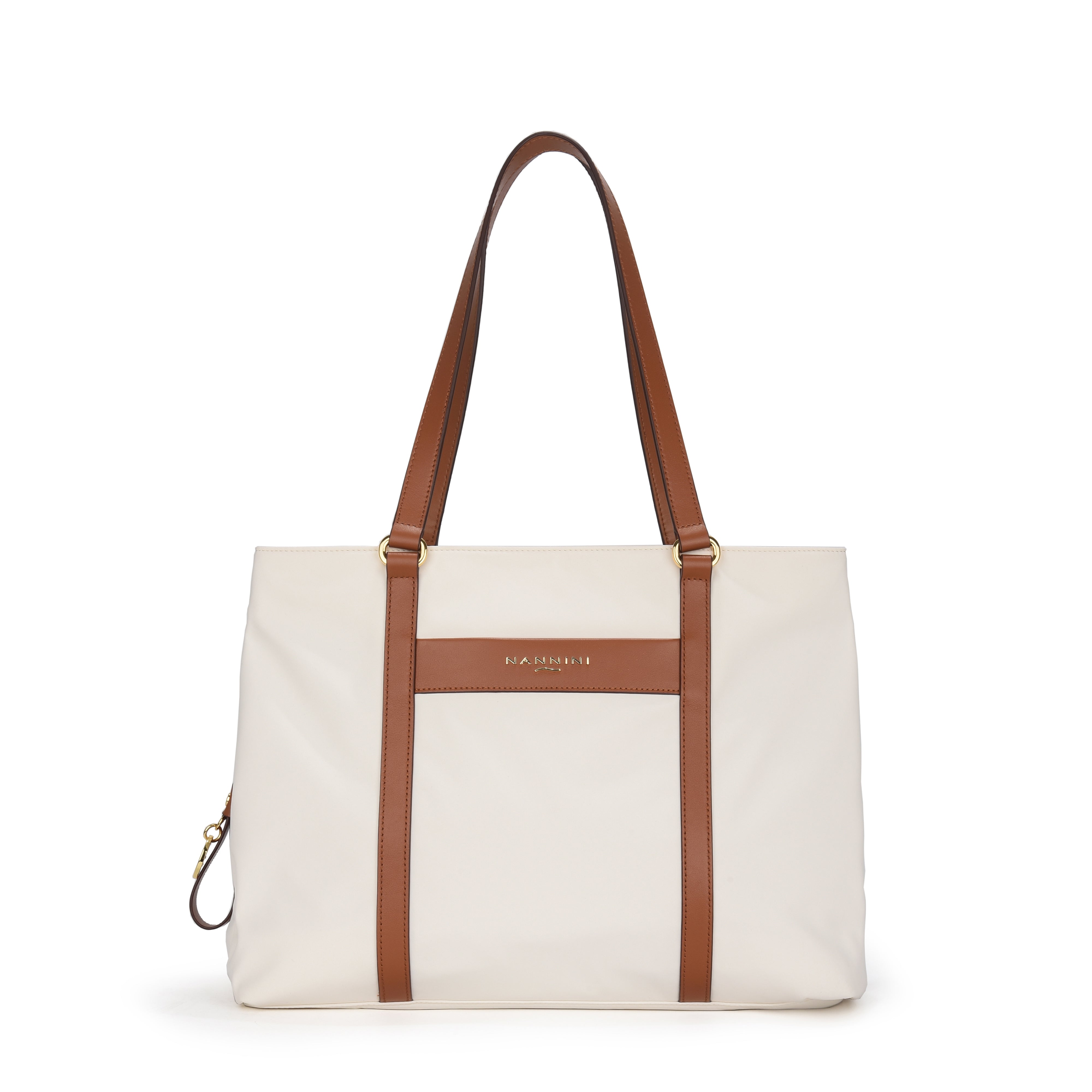 NANNINI borsa secchiello cuoio martellata pelle made italy