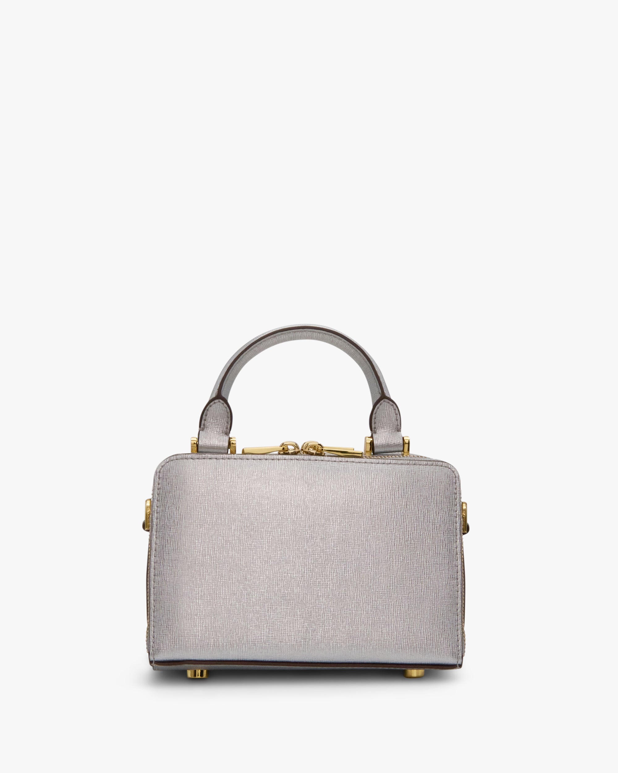 NANNINI borsa spalla donna pelle nero con patta zip