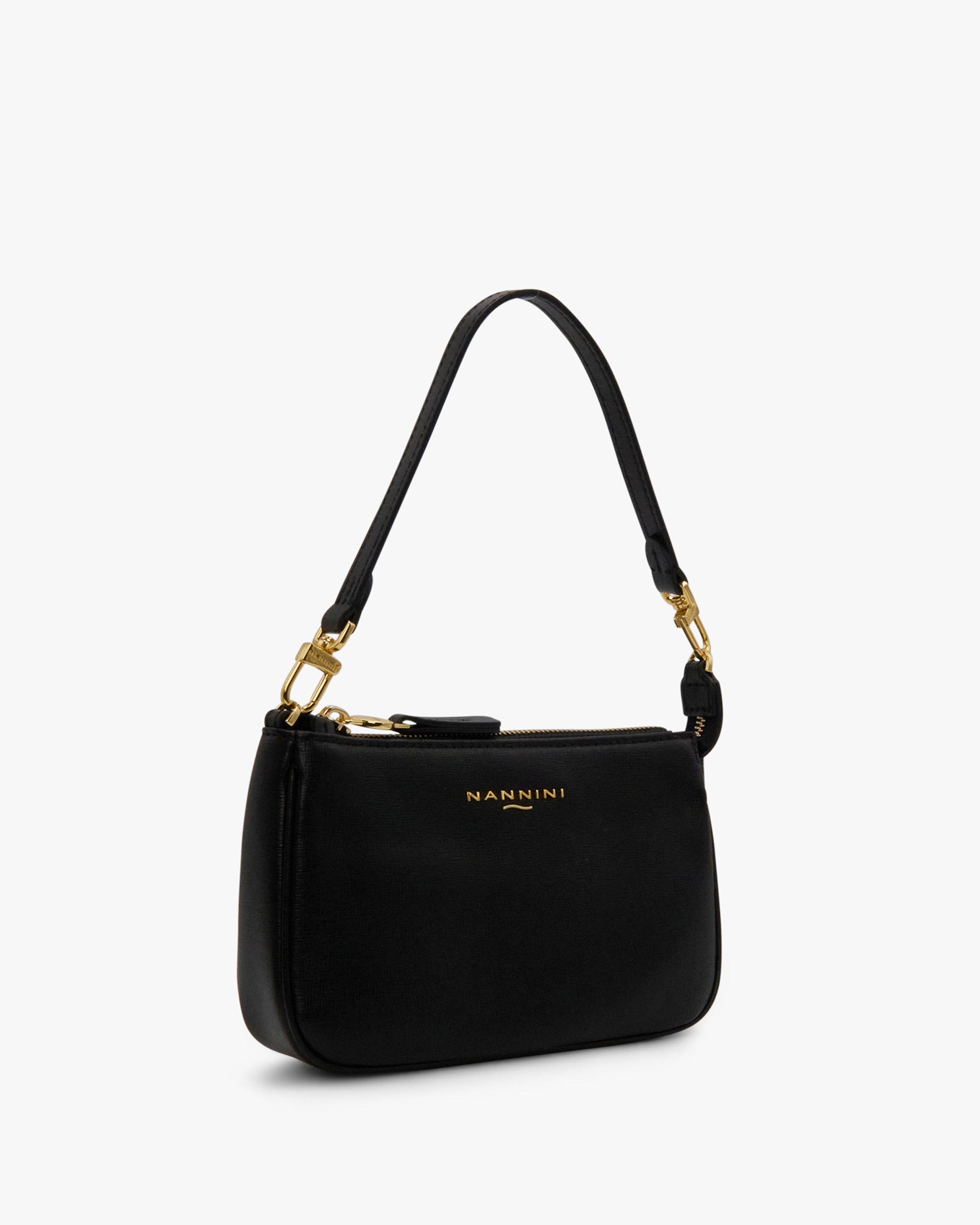 NANNINI FLORA SAFFIANO PICCOLA