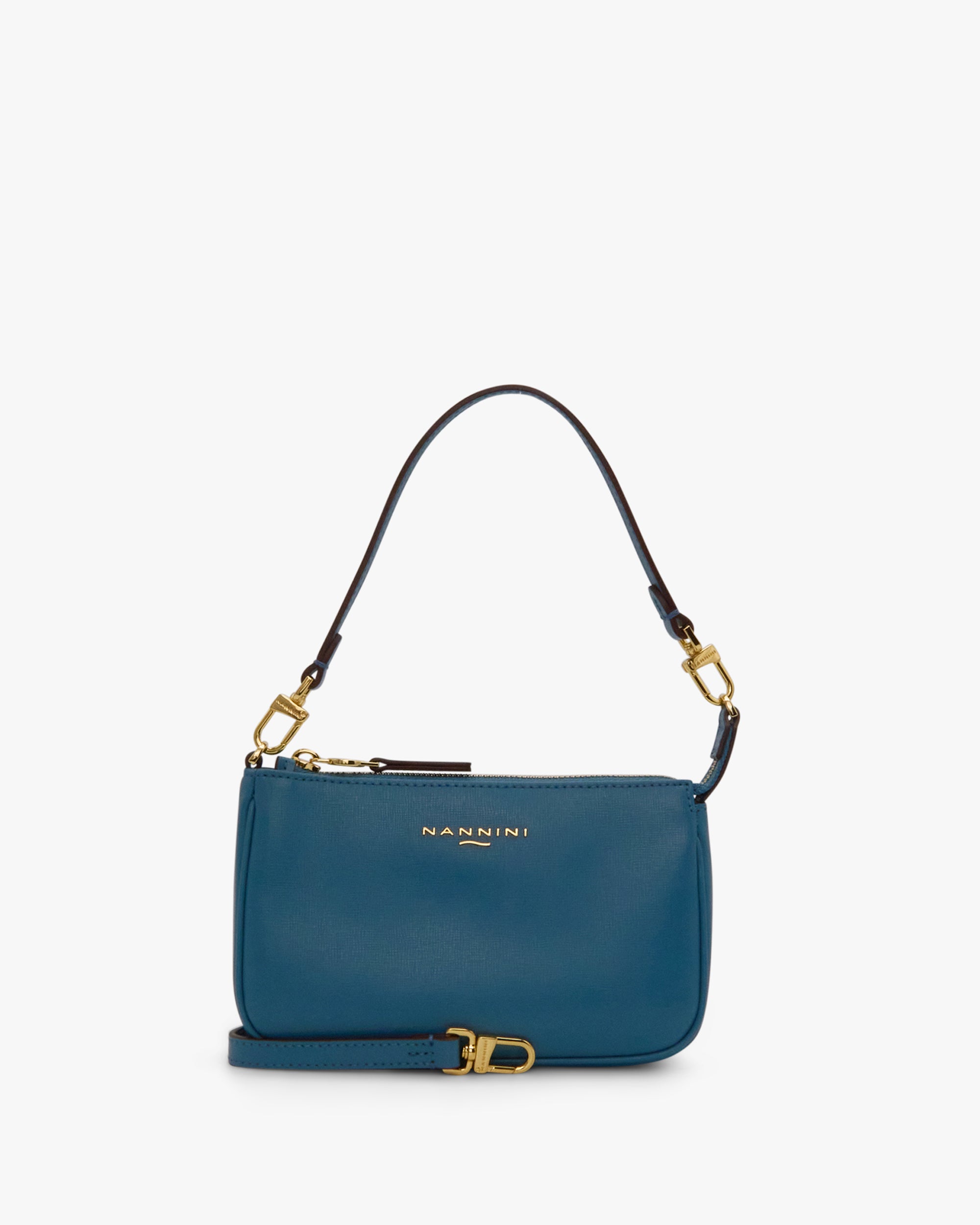 NANNINI FLORA SAFFIANO PICCOLA