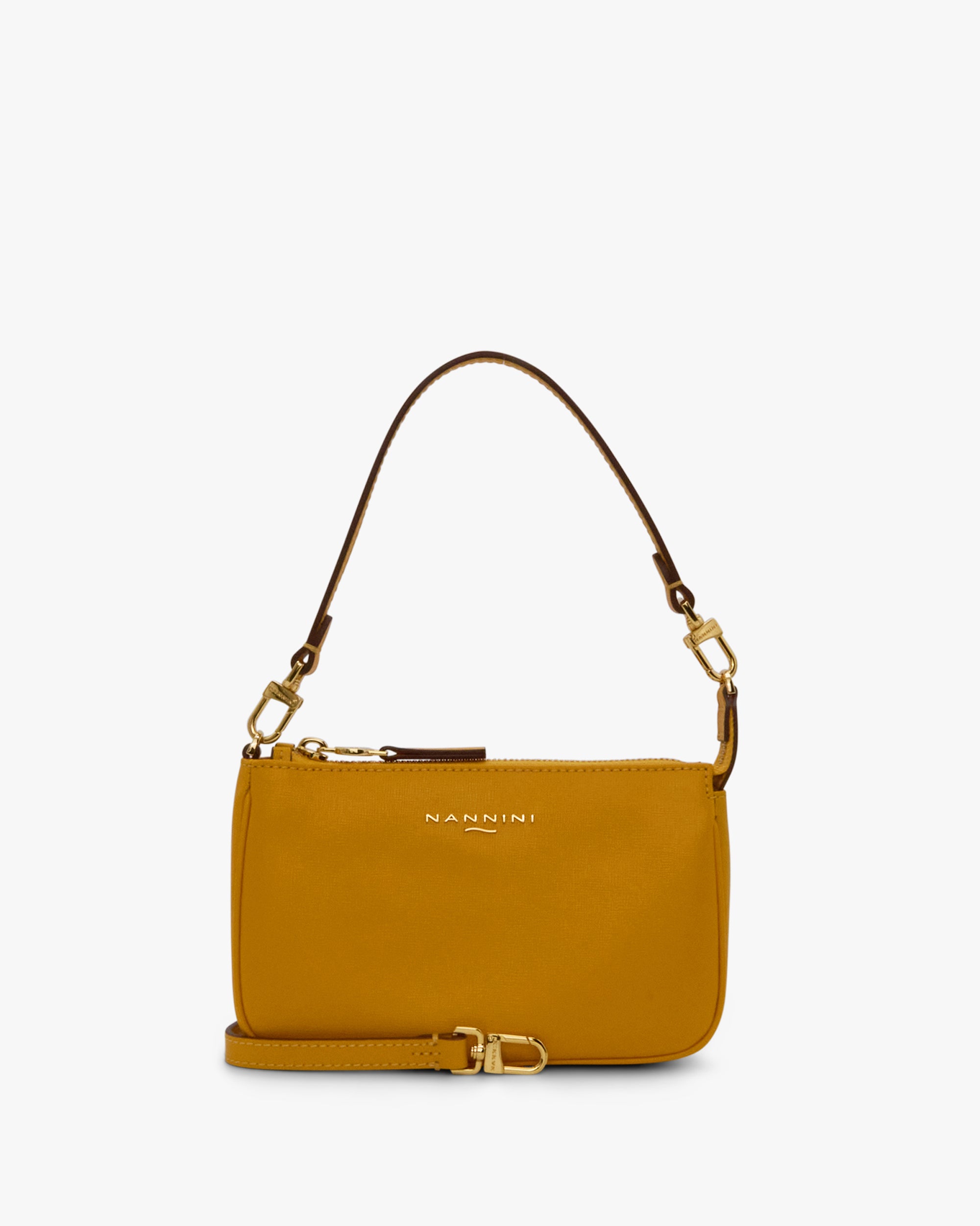 NANNINI FLORA SAFFIANO PICCOLA