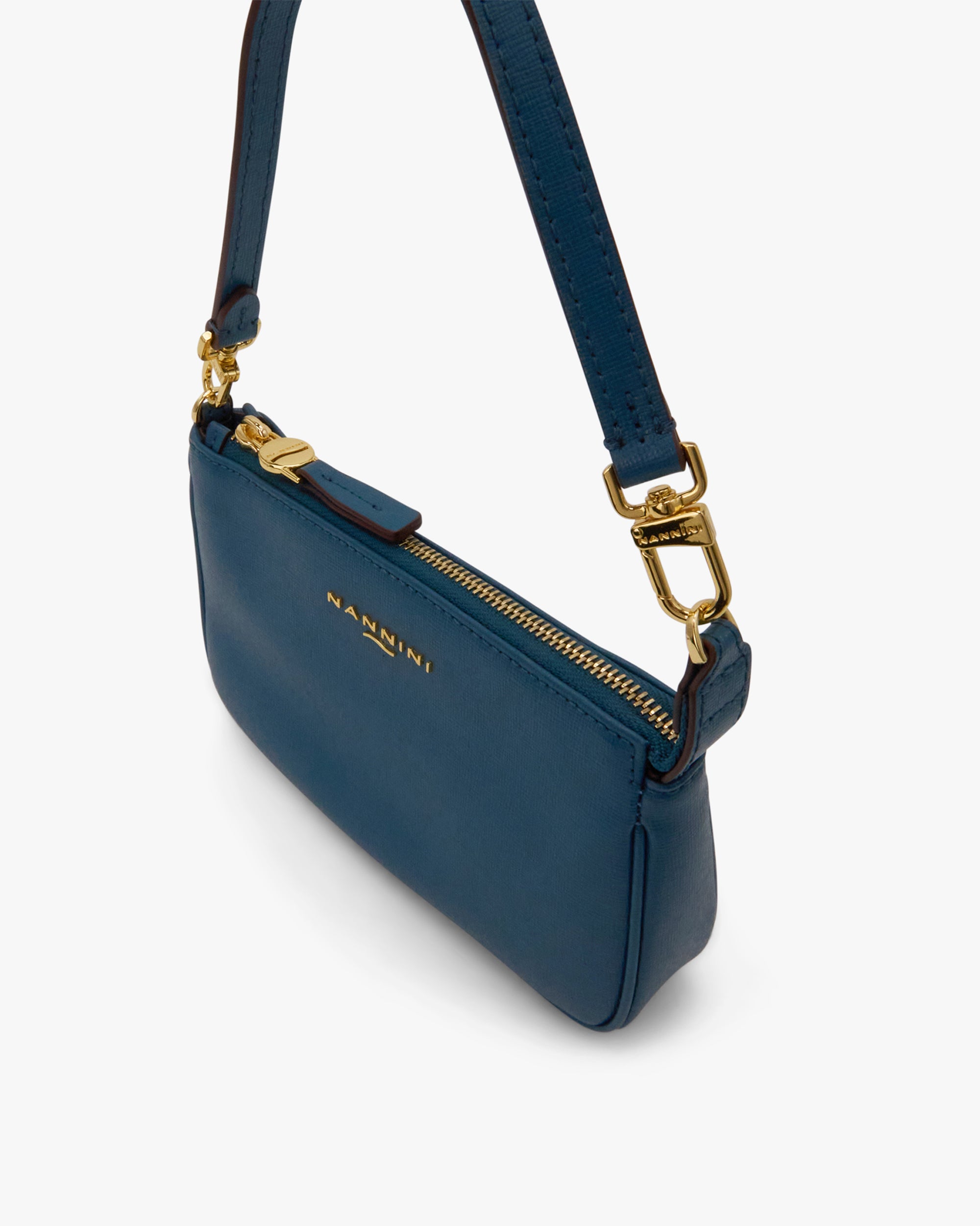 NANNINI FLORA SAFFIANO PICCOLA