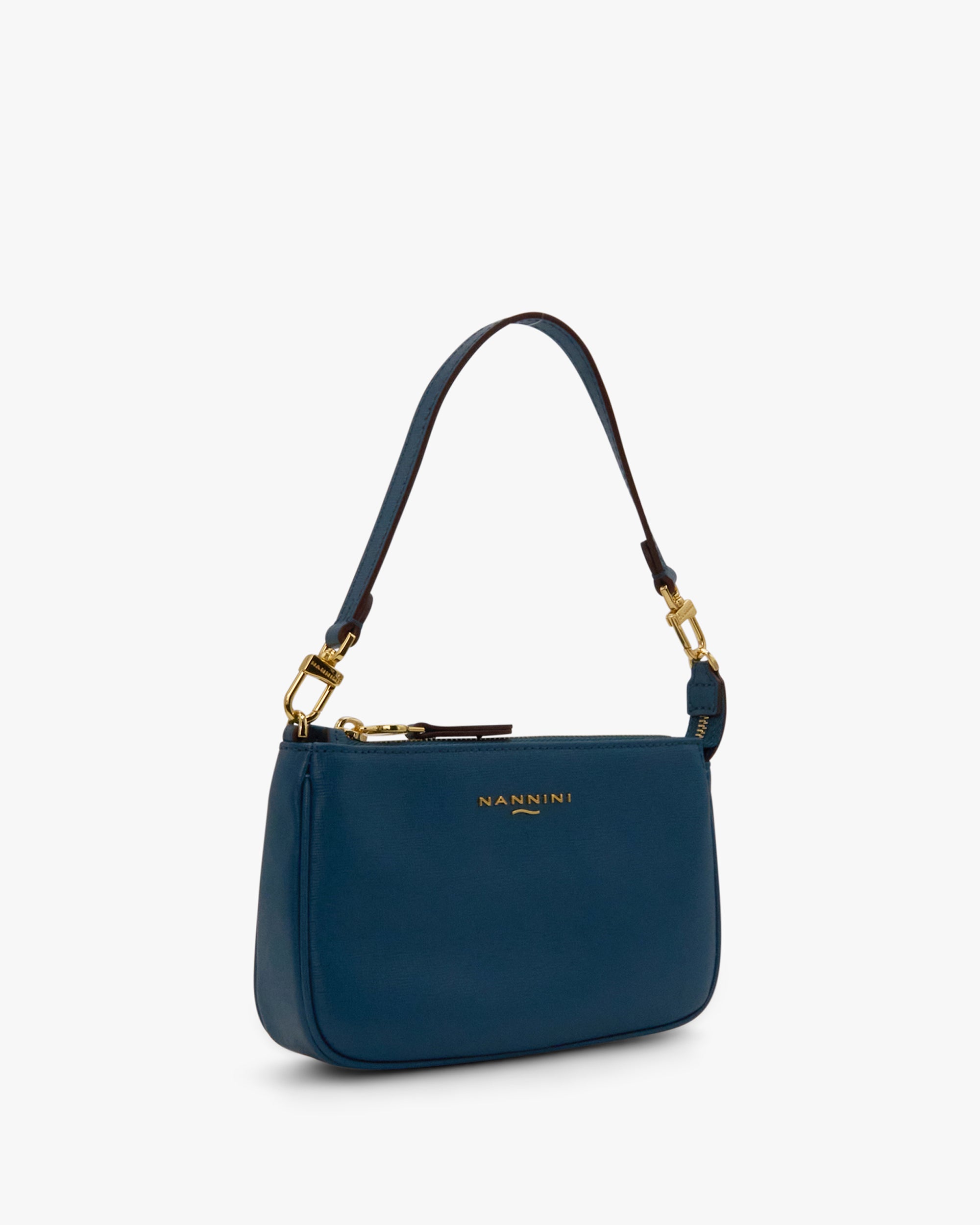 NANNINI FLORA SAFFIANO PICCOLA