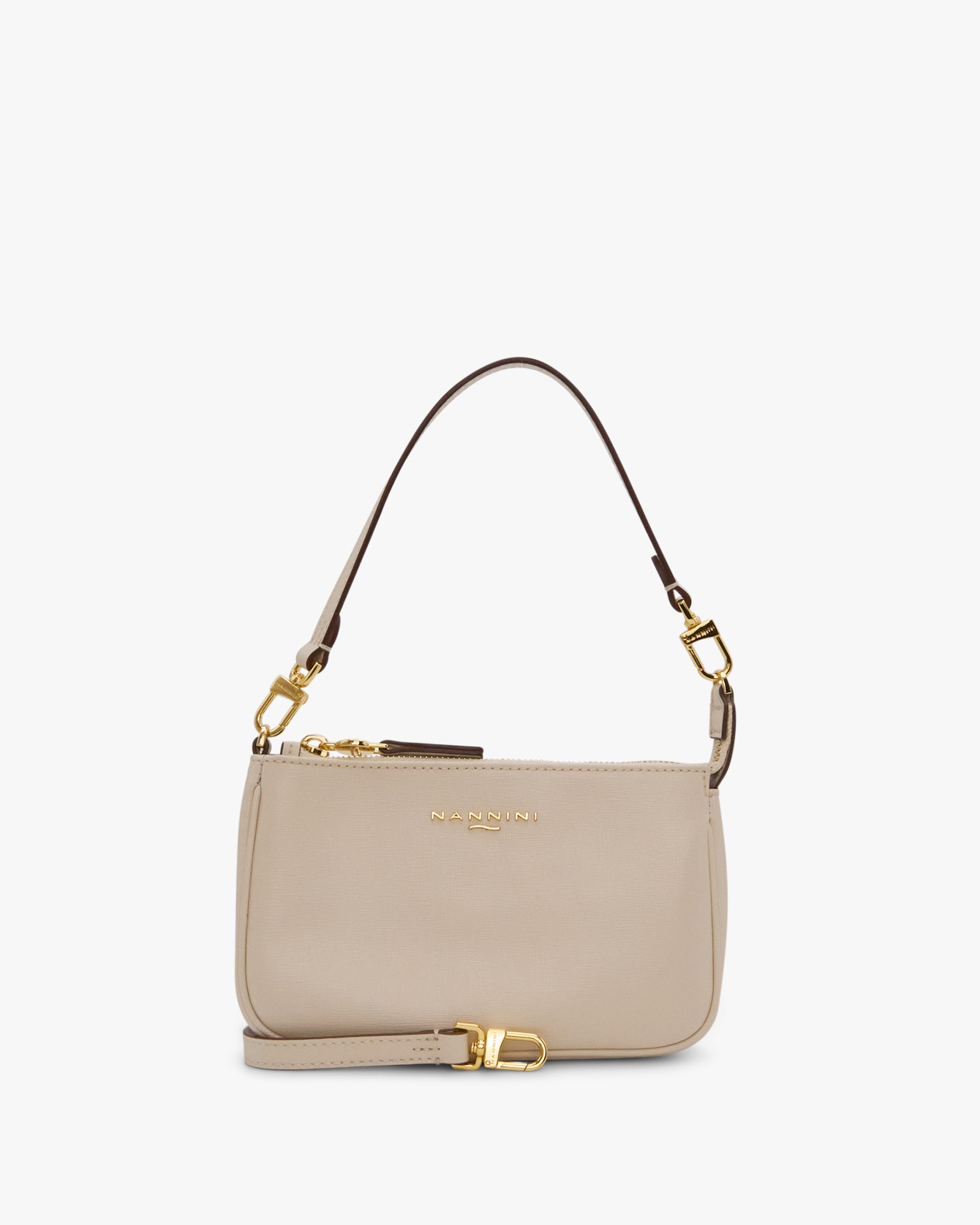 NANNINI FLORA SAFFIANO PICCOLA