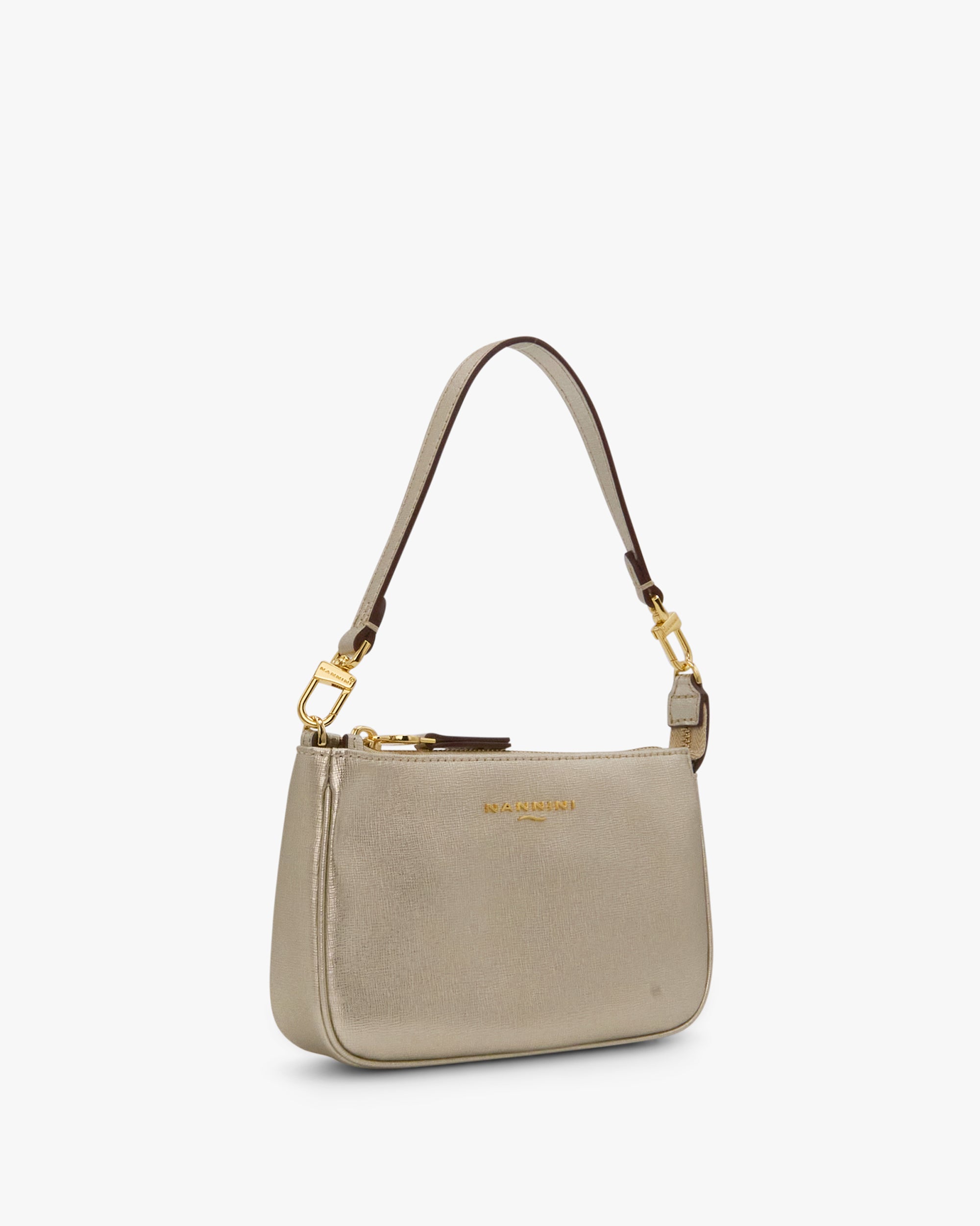 NANNINI FLORA SAFFIANO PICCOLA