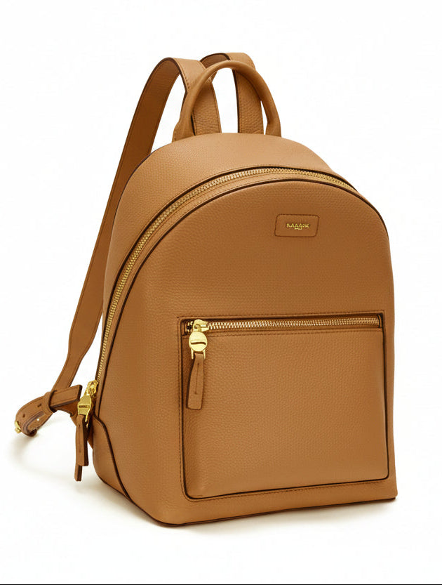 NANNINI shopper pelle martellata cammello borsa donna grande casual