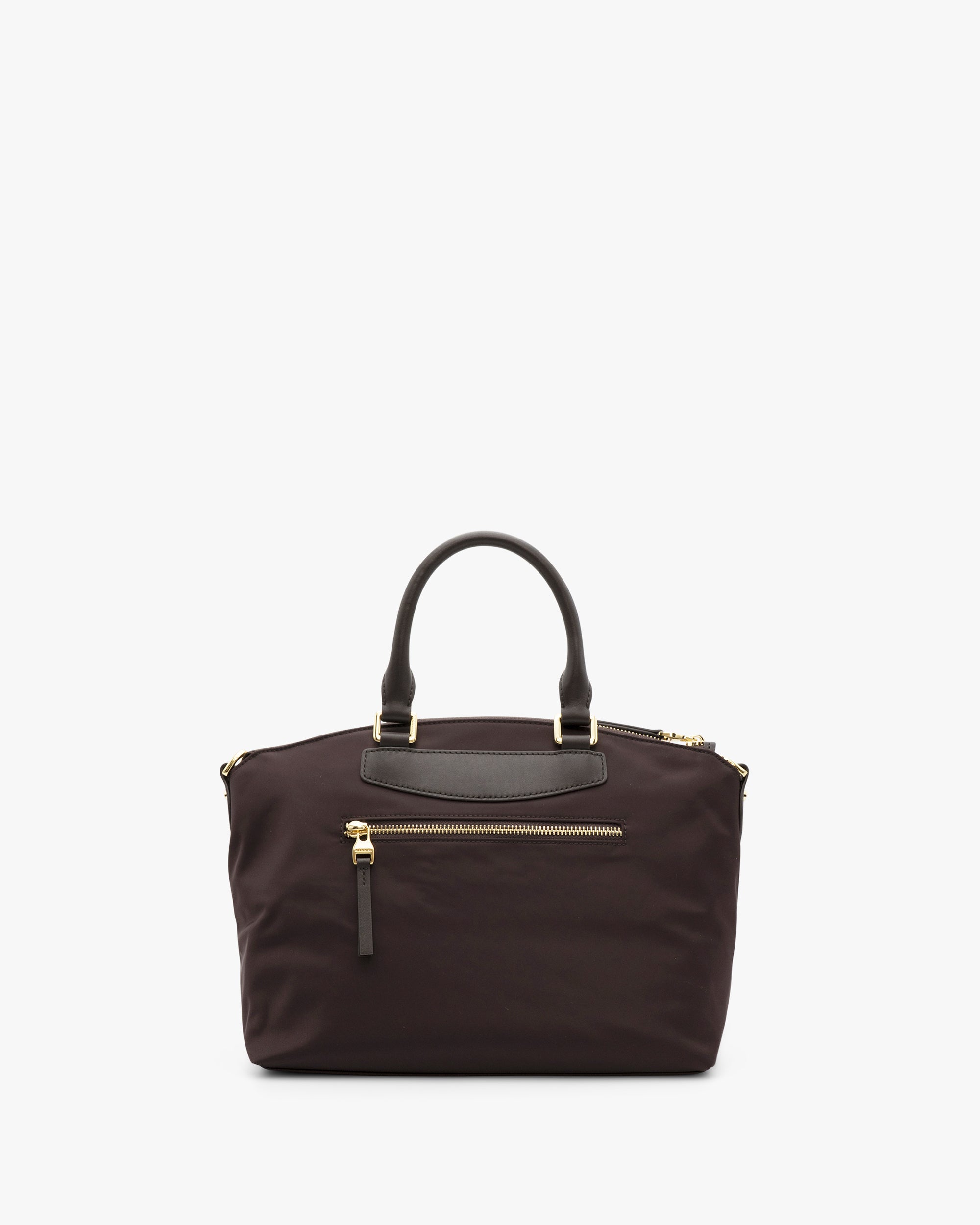 NANNINI borsa spalla donna pelle metallizzata nera catena logo