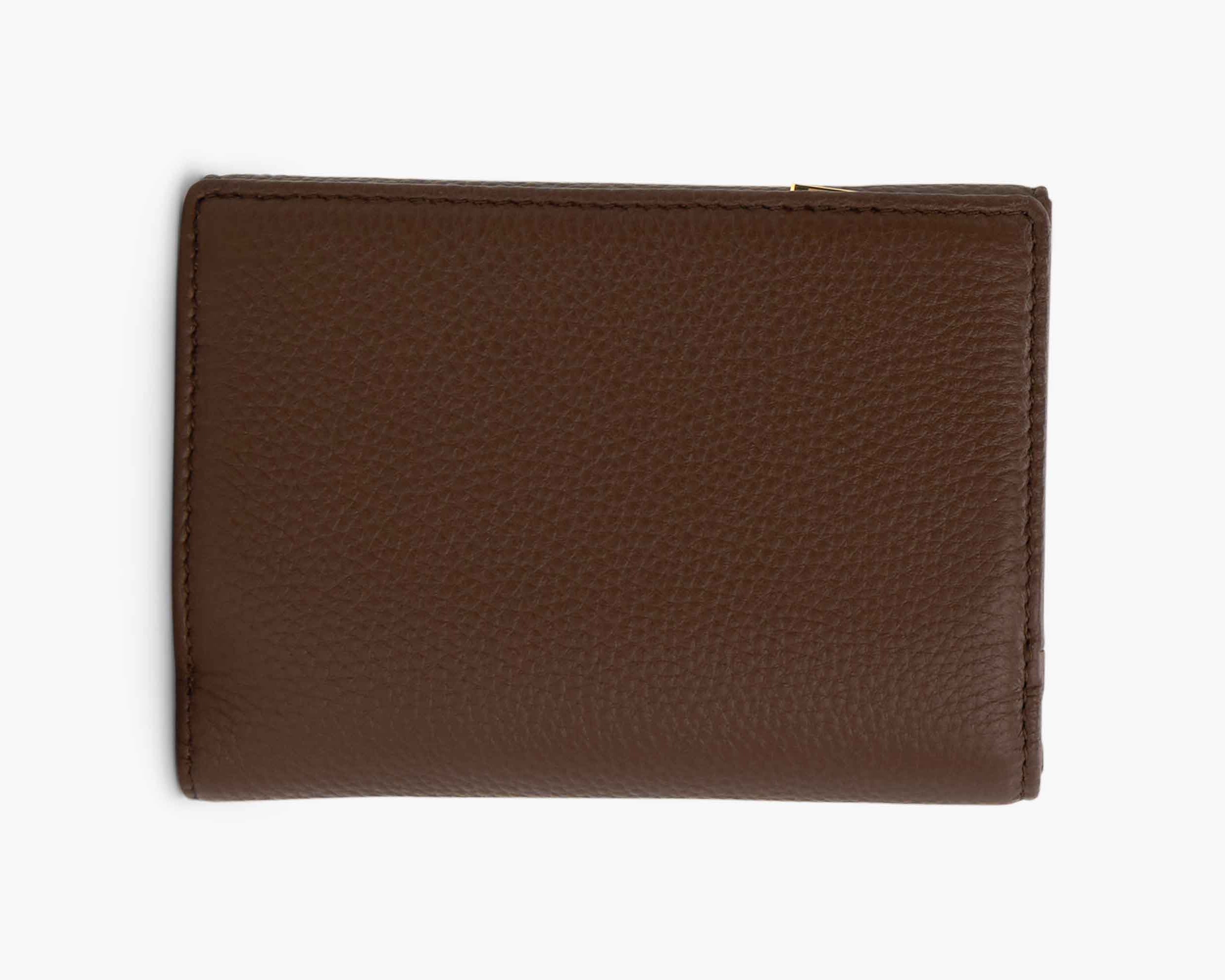 NANNINI Bauletto Ecopelle Martellata Marrone Doppio Manico Tracolla