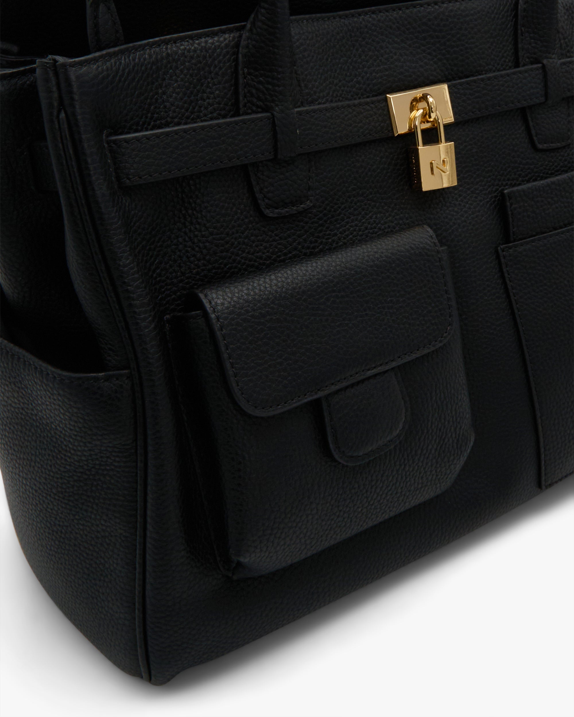 NANNINI borsa secchiello pelle martellata tracolla beige