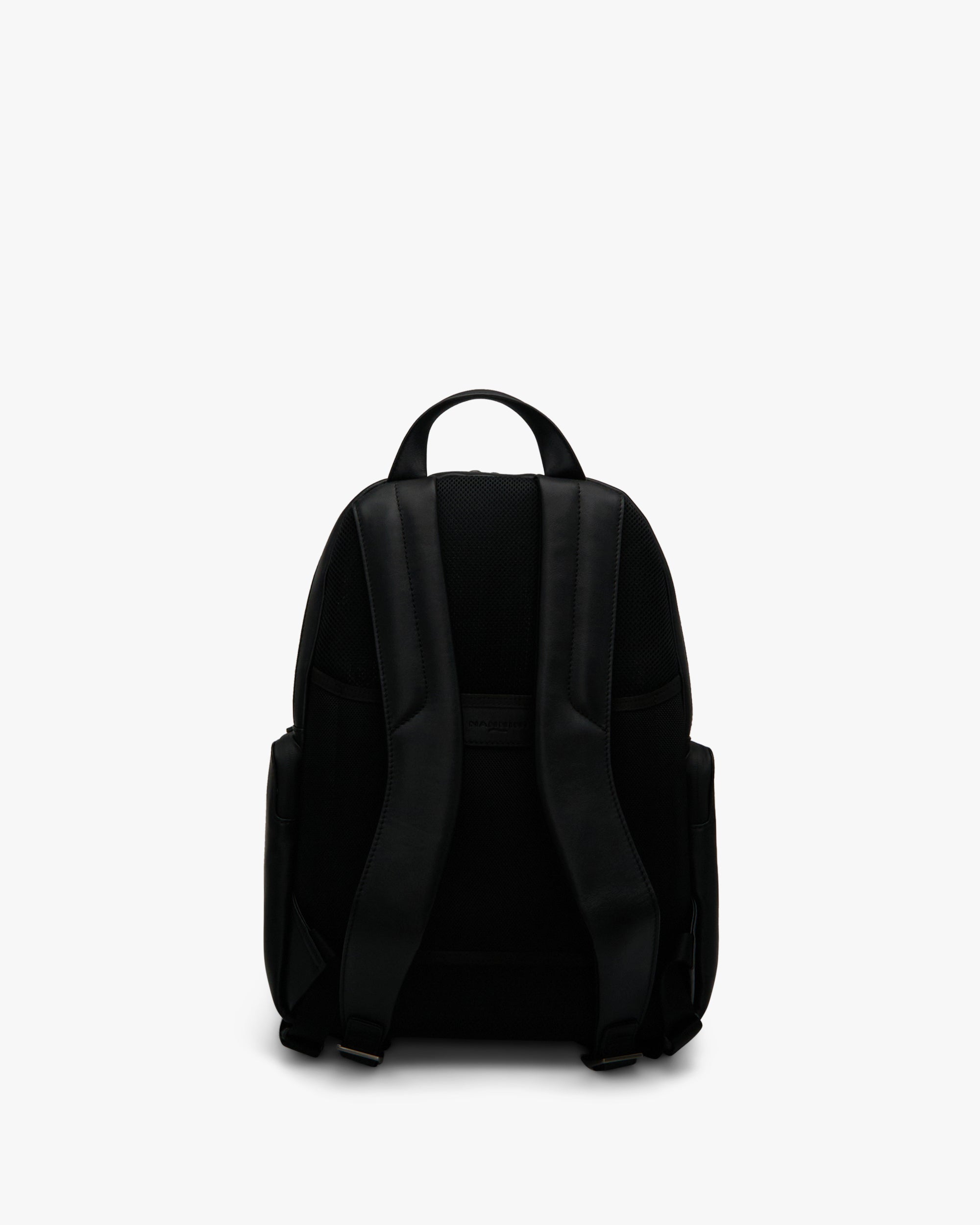 NANNINI borsa secchiello pelle martellata color cuoio piccola