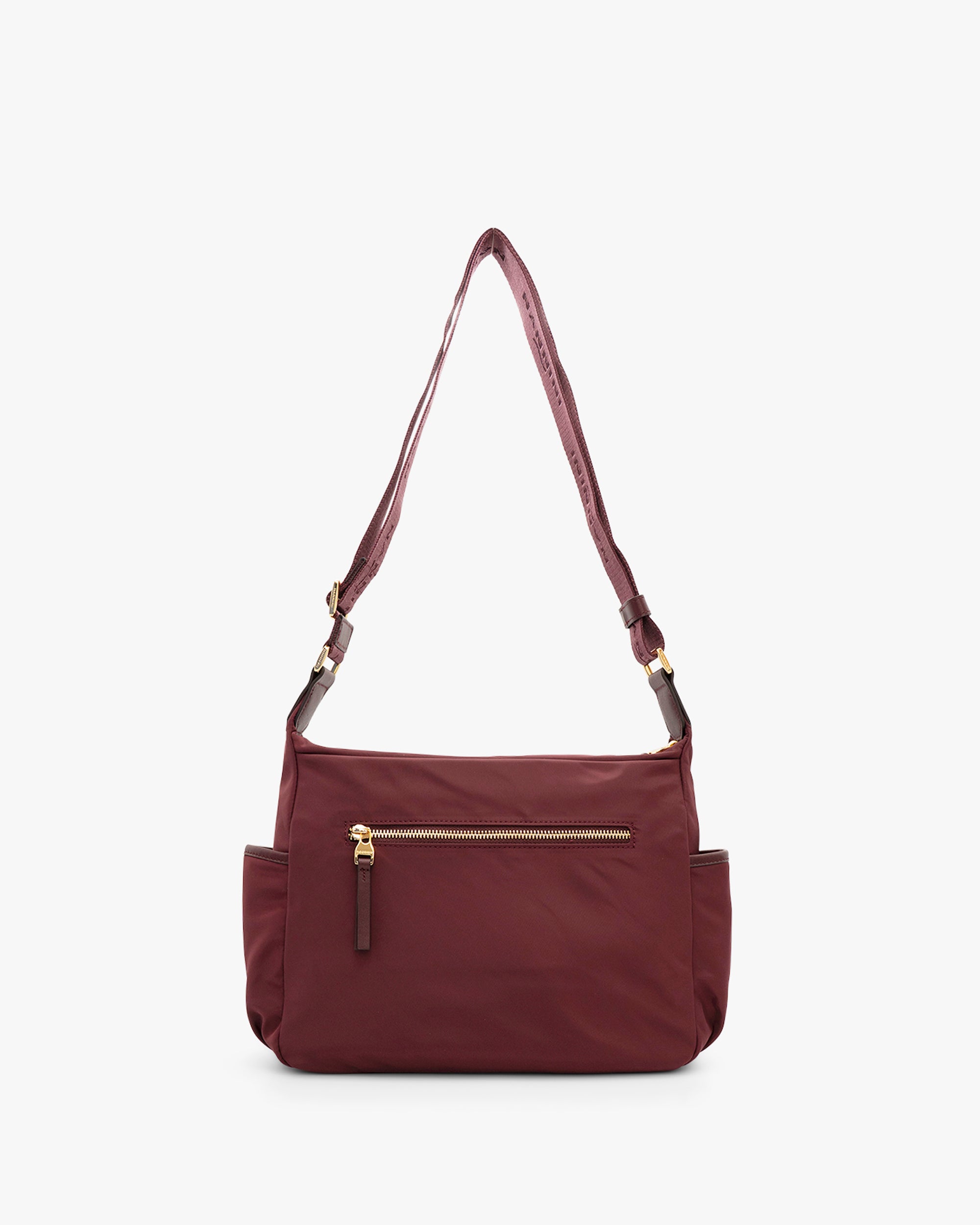 NANNINI borsa secchiello pelle martellata tracolla beige donna