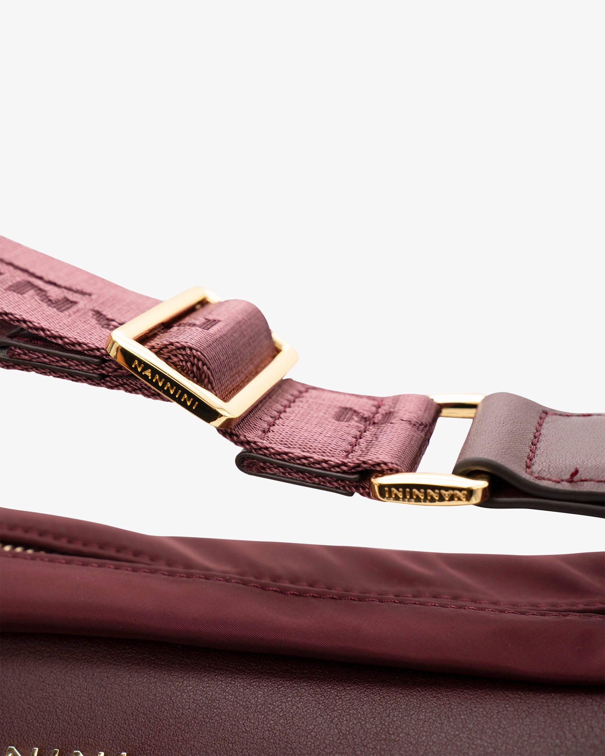 NANNINI borsa spalla donna intrecciata rafia nera elegante