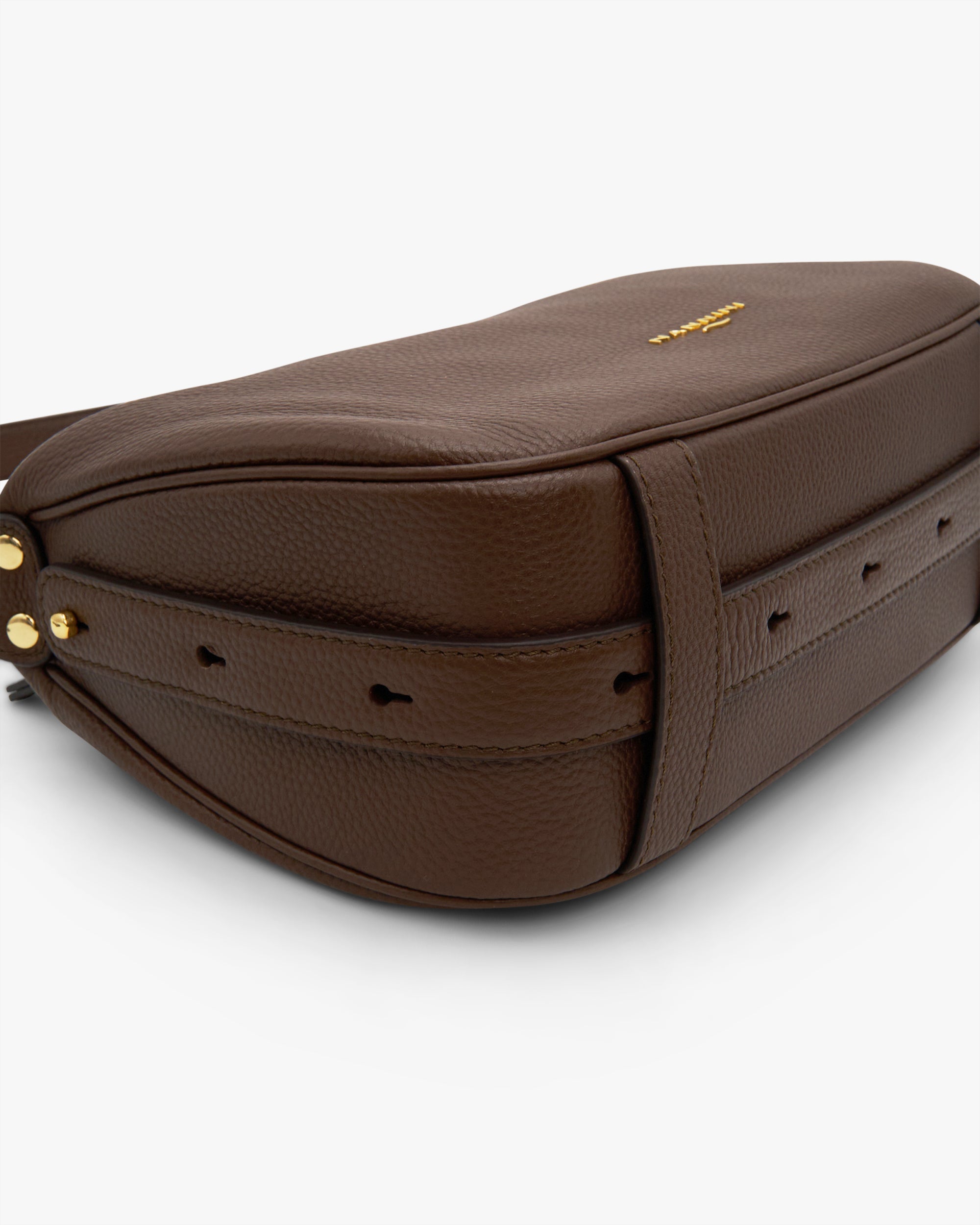 NANNINI Shopper Ecopelle Intrecciata Bicolore Marrone Beige Grande