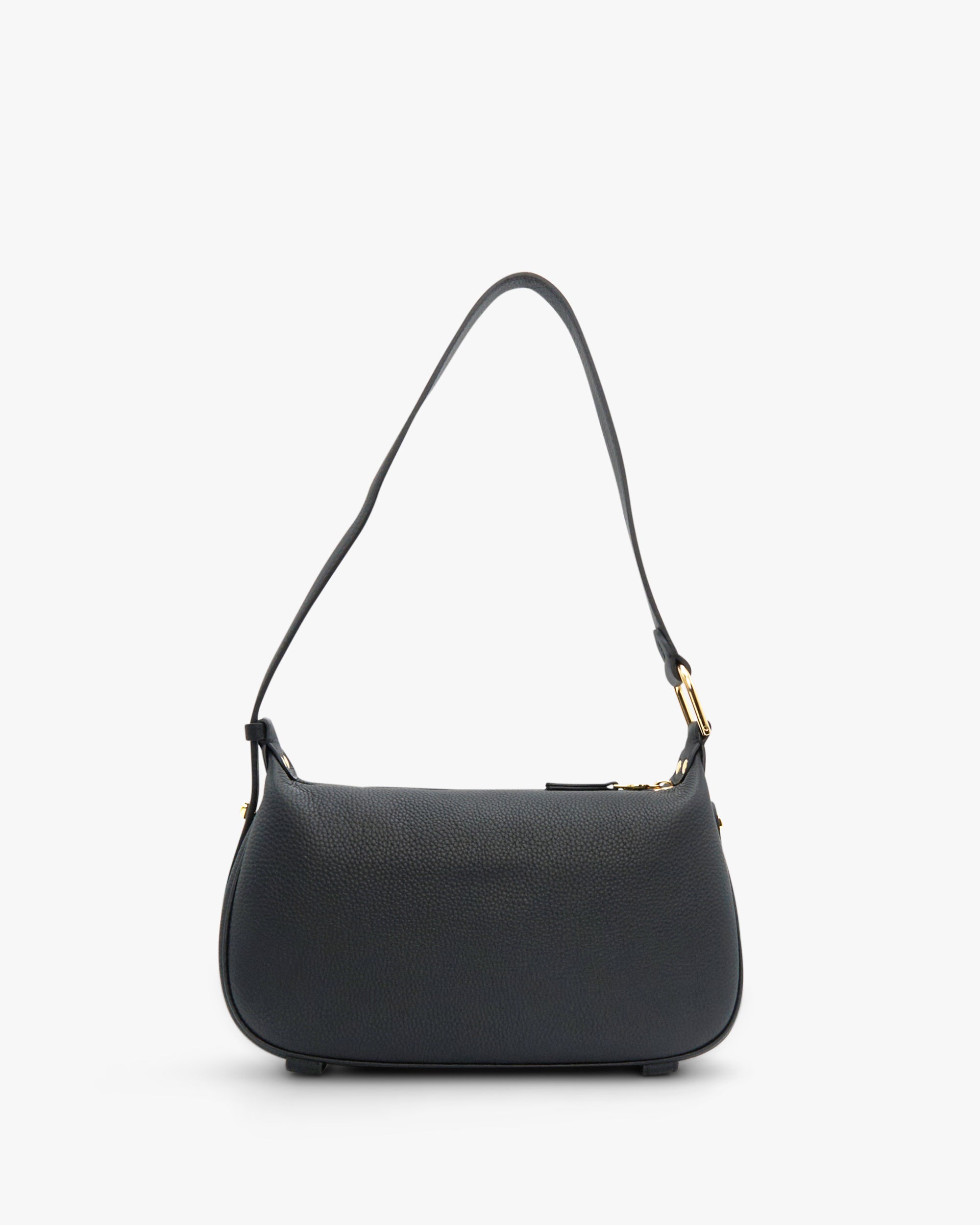 NANNINI borsa spalla donna pelle nero