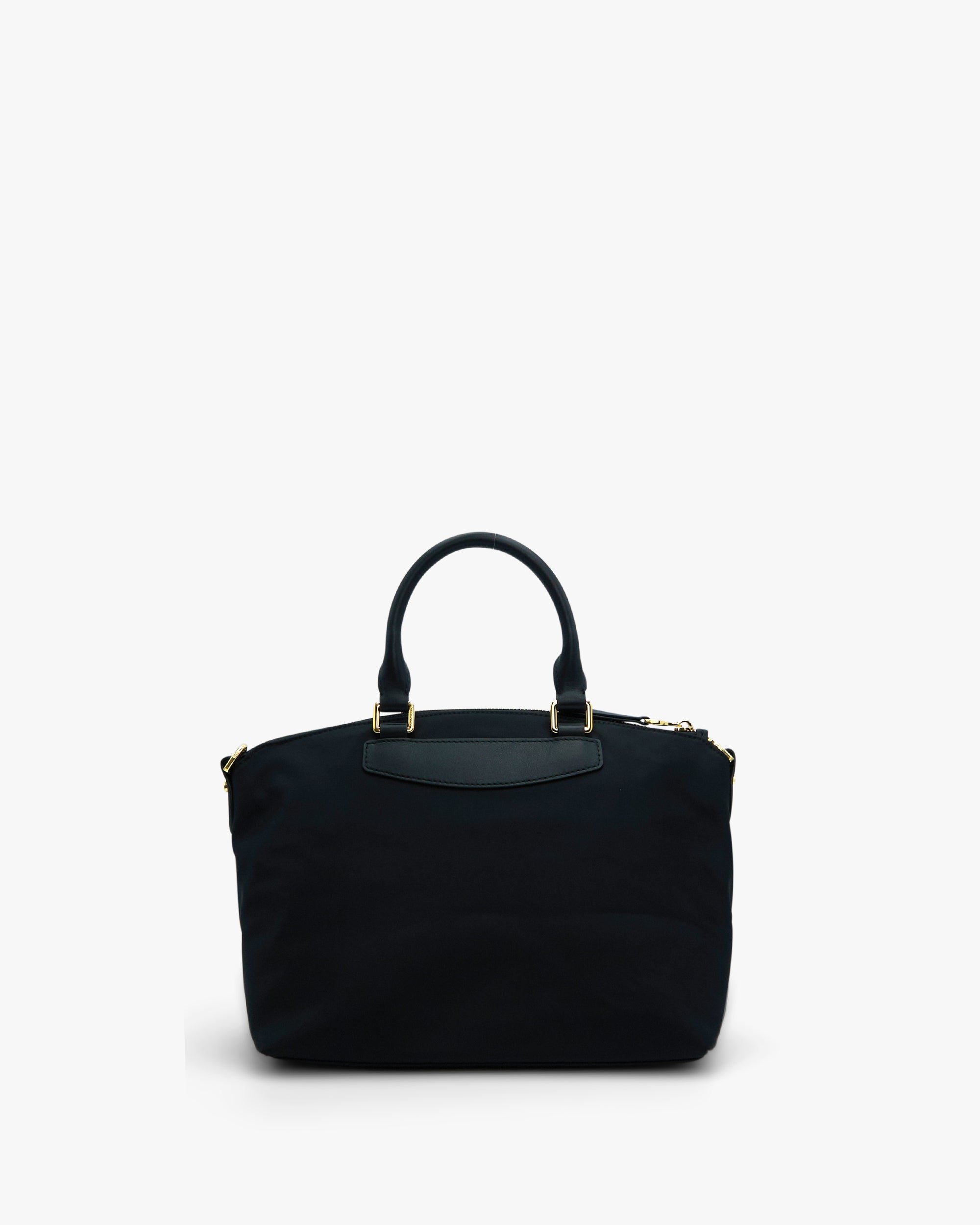 NANNINI borsa spalla donna pelle saffiano marrone logo