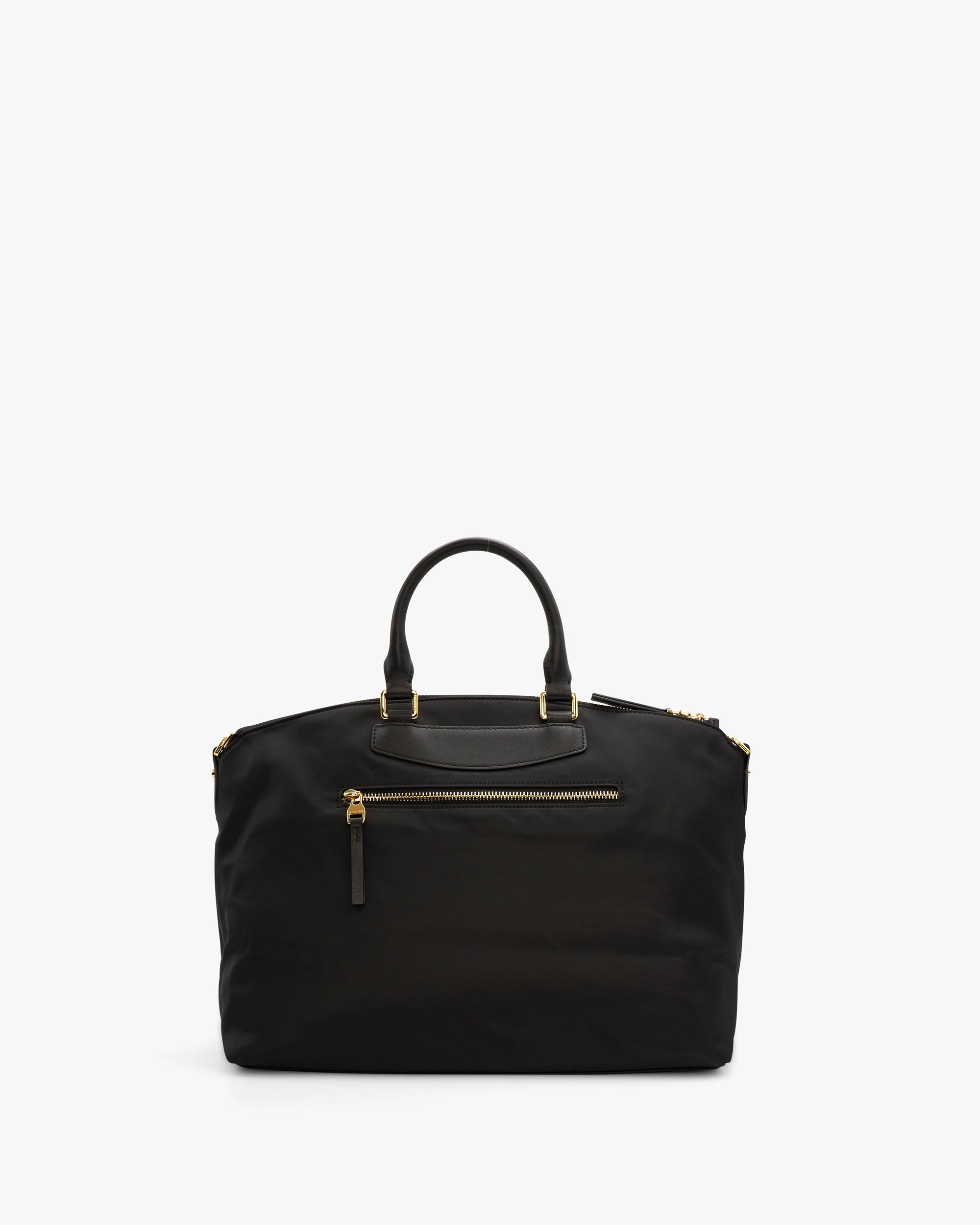 NANNINI bauletto pelle martellata catena oro nero