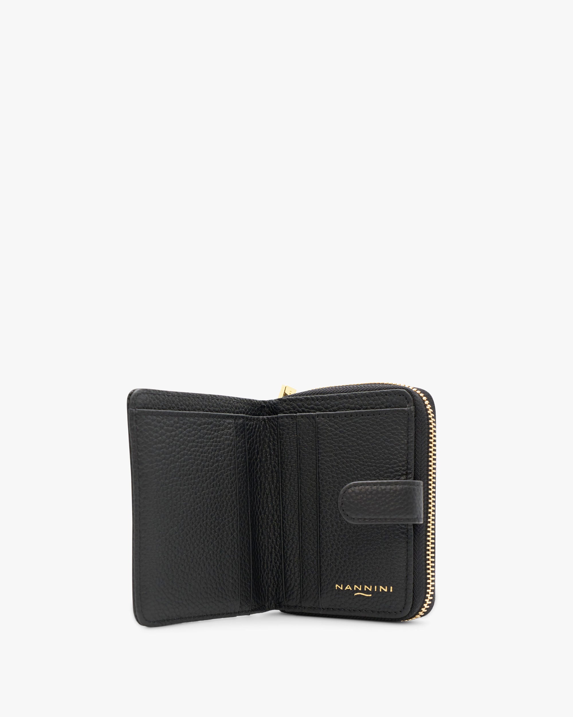 NANNINI borsa spalla donna pelle martellata beige tracolla