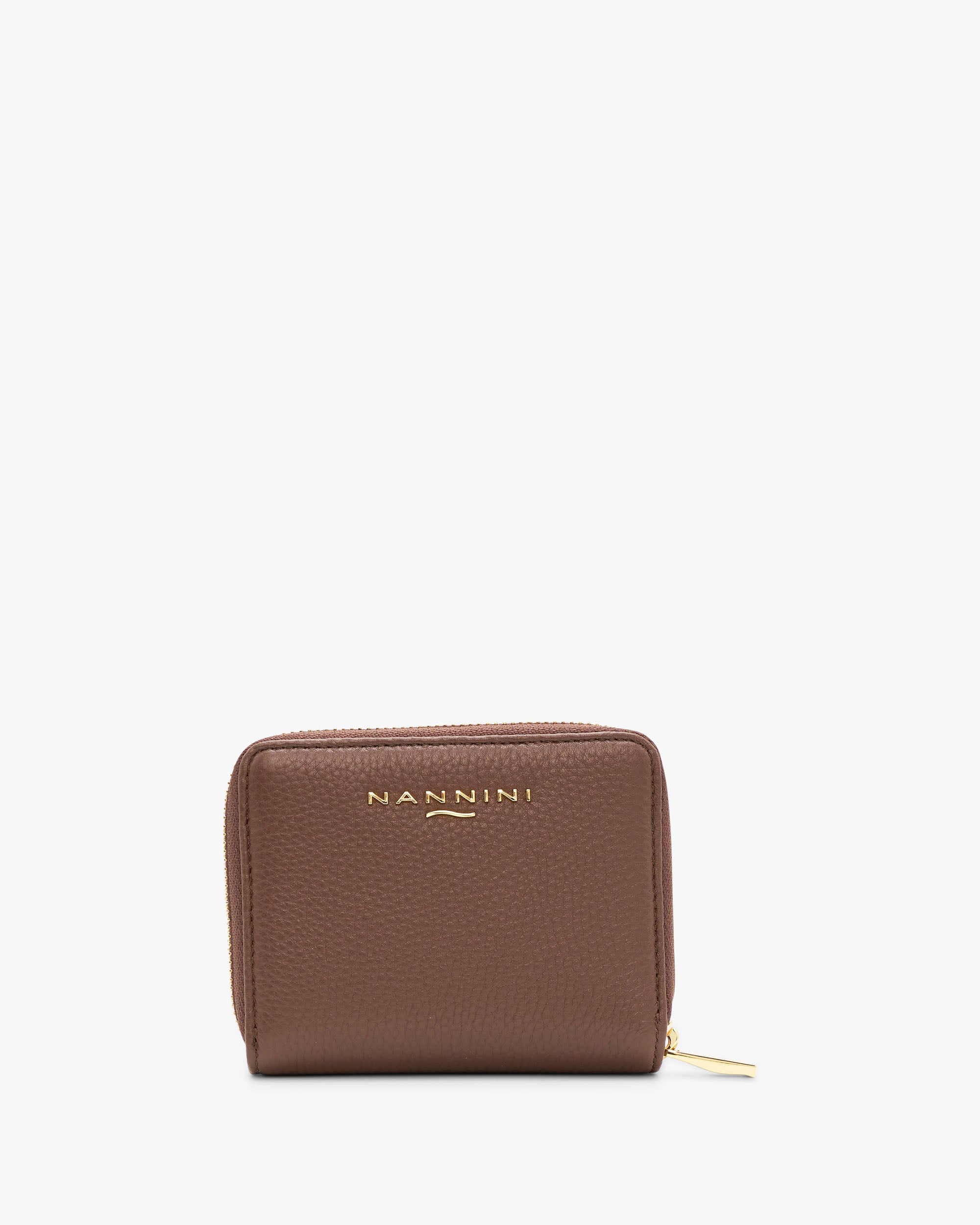 NANNINI borsa spalla donna pelle nero manico tracolla catena