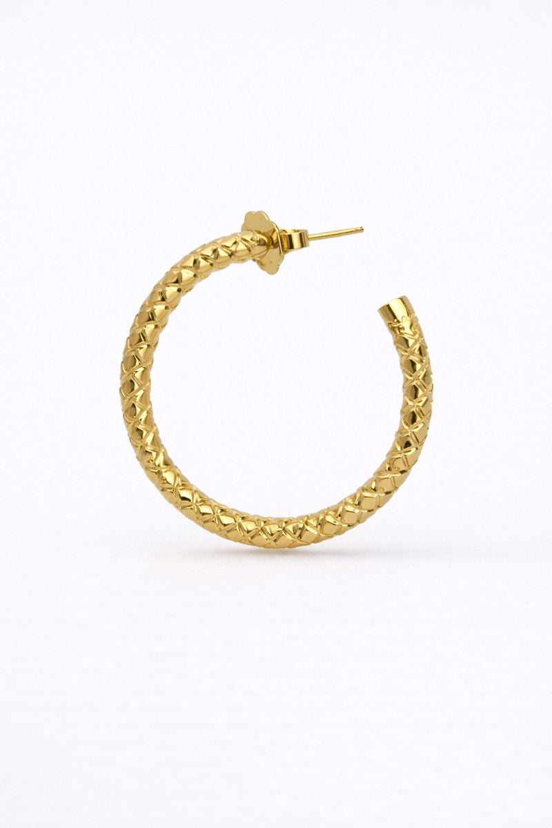 NANNINI tracolla pelle martellata con patta nera