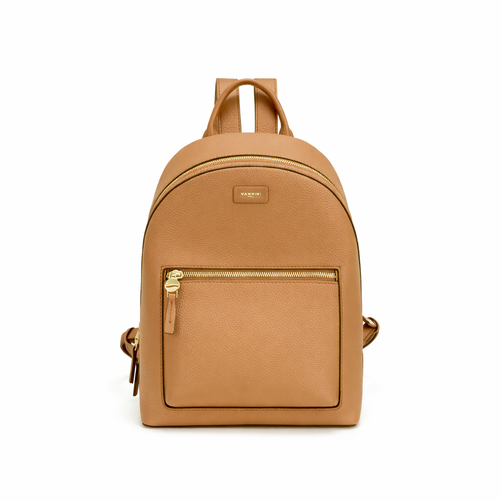 NANNINI borsa secchiello pelle martellata tracolla removibile bordeaux