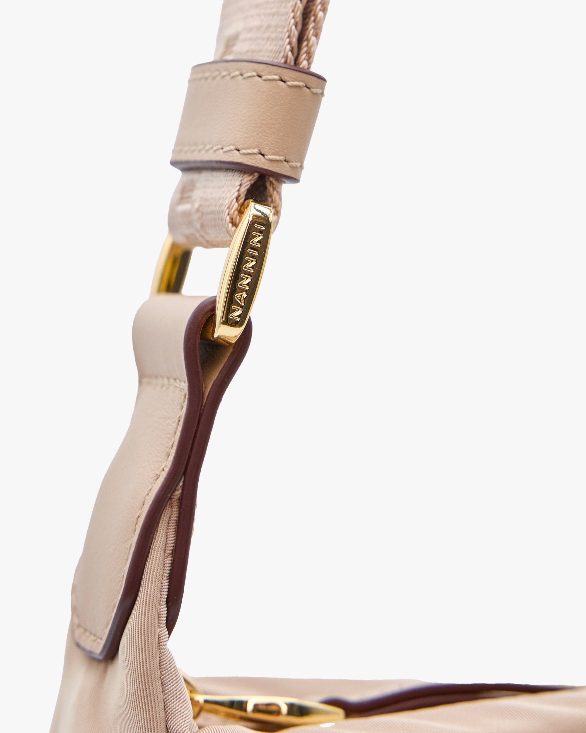 NANNINI tracolla pelle martellata bordeaux regolabile doppio scomparto