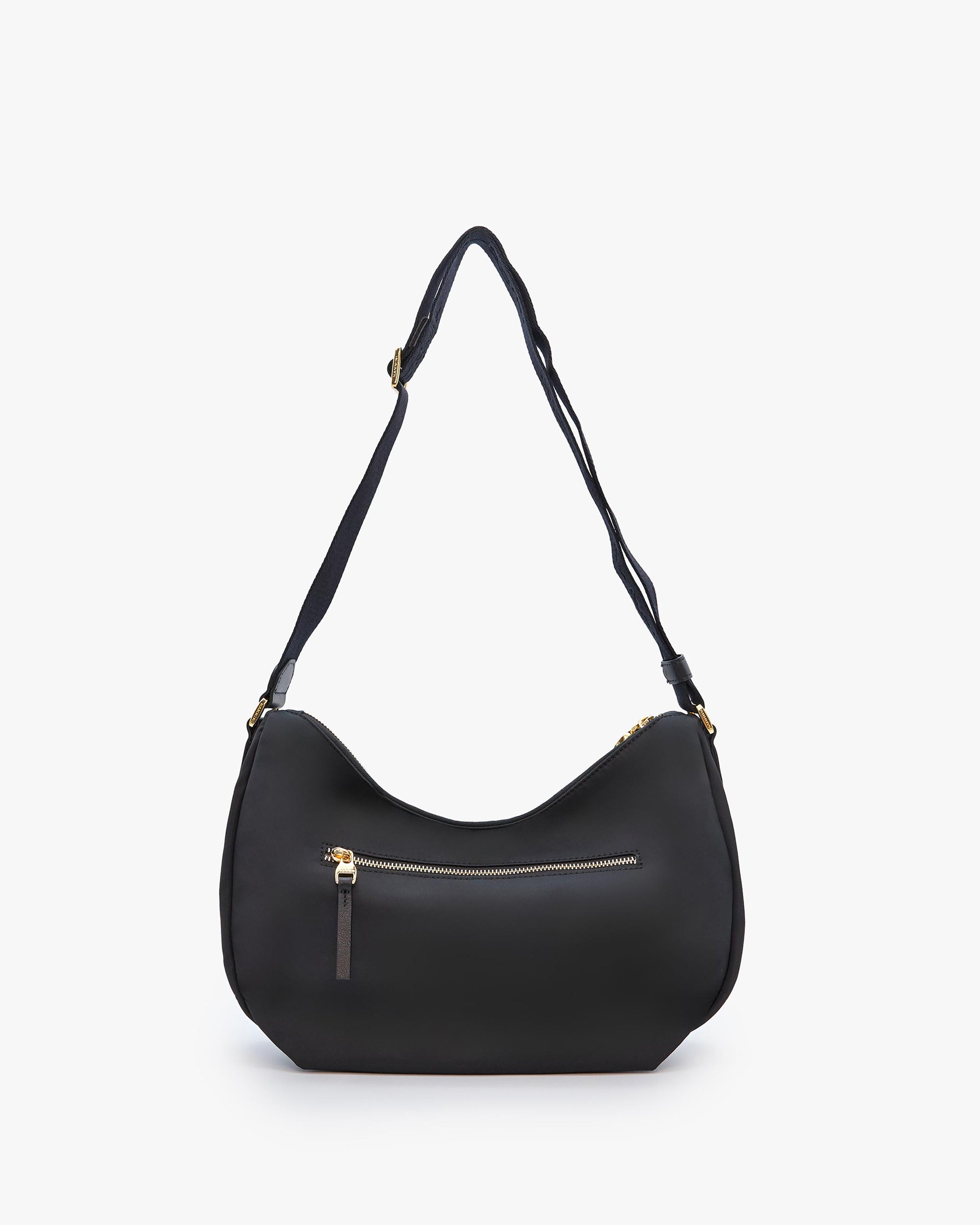 NANNINI borsa pelle liscia tracolla marrone piccola donna