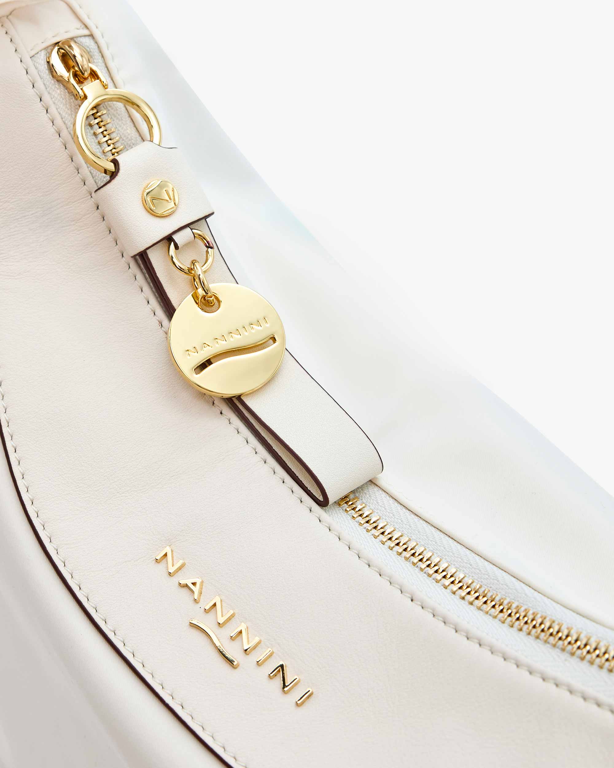 NANNINI bauletto pelle martellata bordeaux con tracolla regolabile