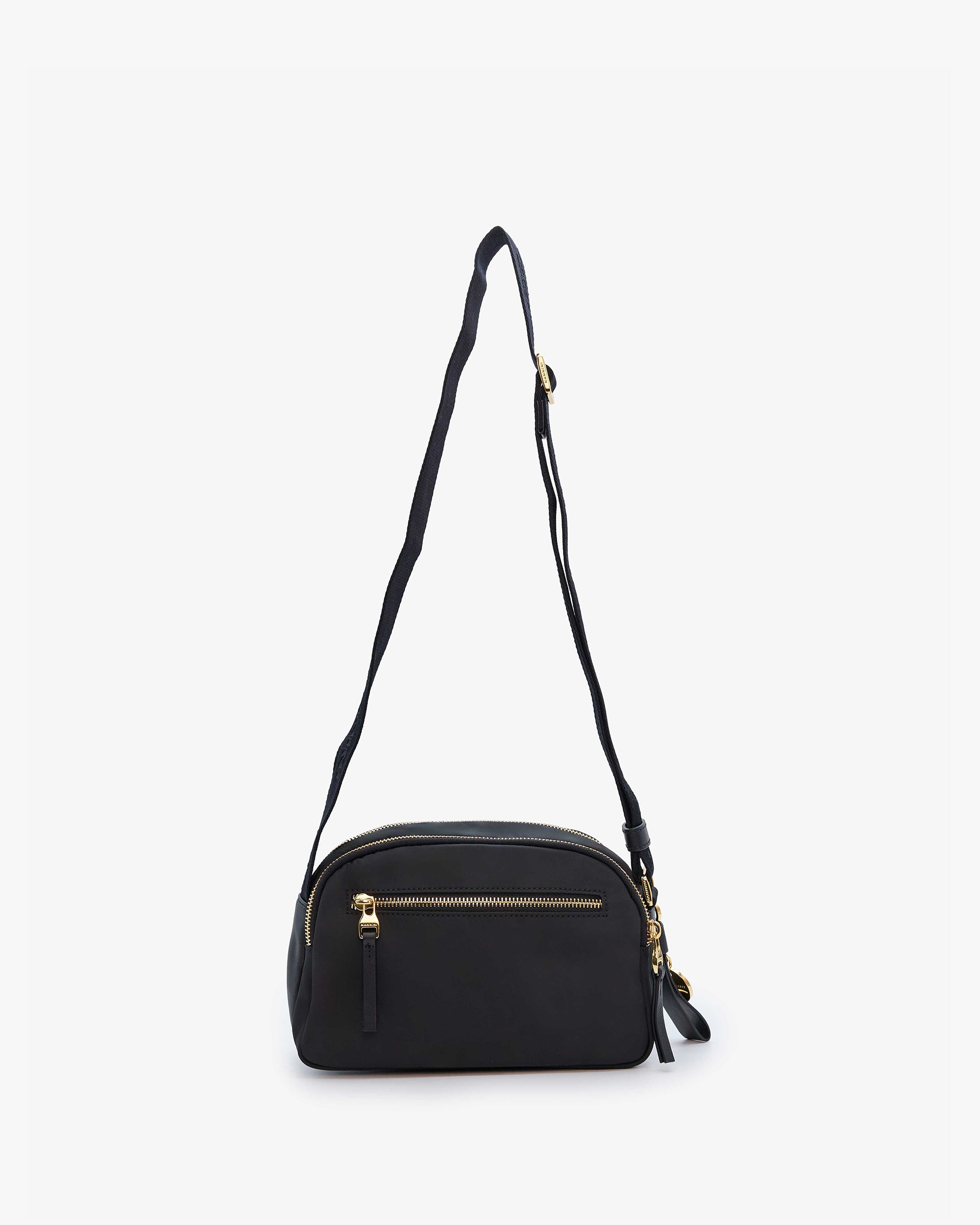 NANNINI borsa secchiello pelle martellata tracolla beige donna