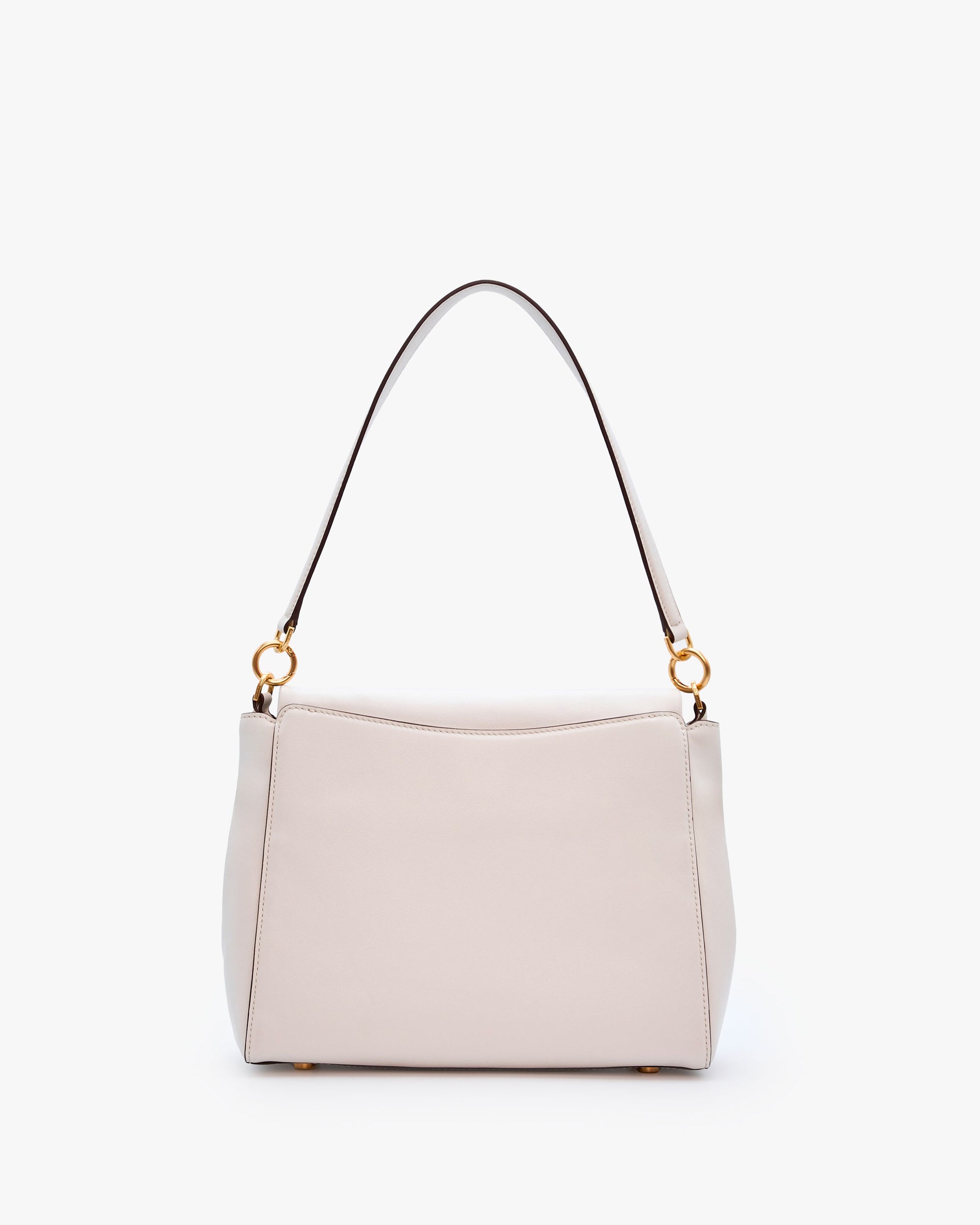 NANNINI borsa spalla donna pelle liscia cuoio marrone