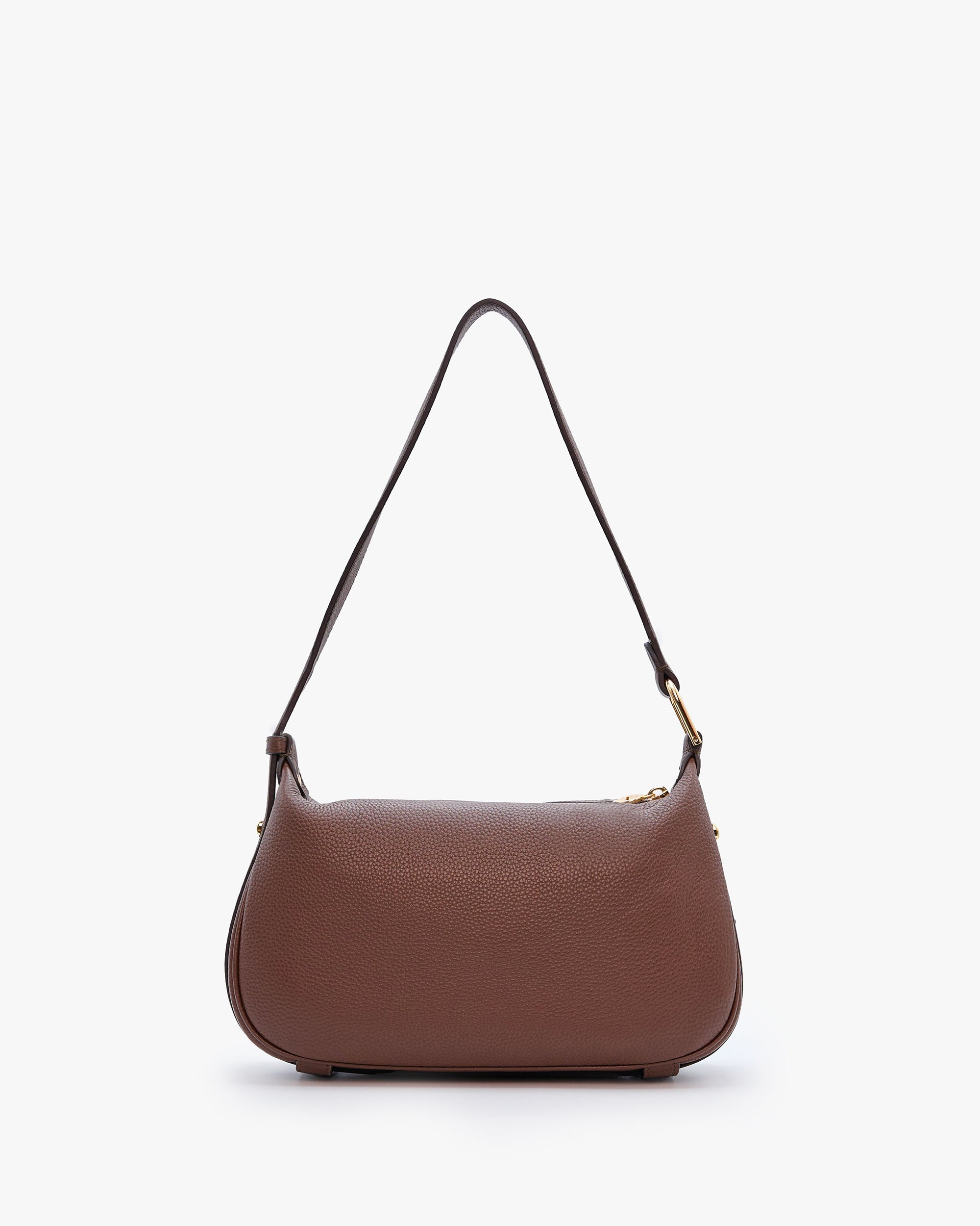 NANNINI tracolla piccola pelle martellata verde scuro