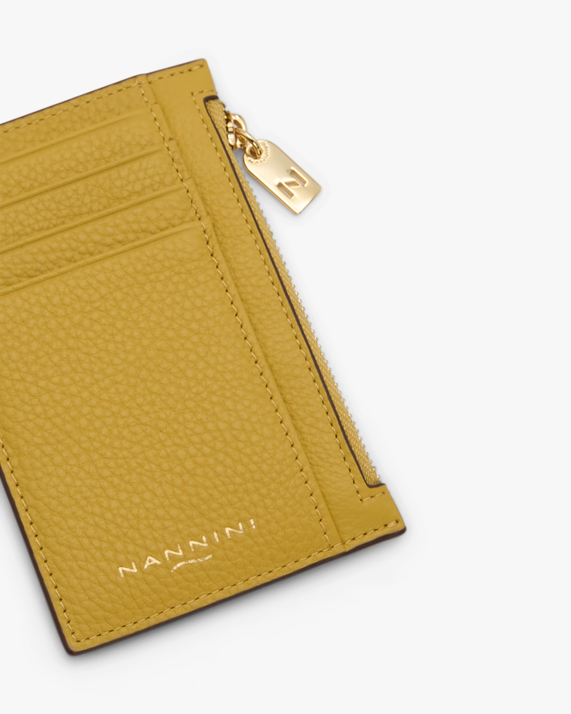 NANNINI borsa secchiello pelle geranio chiusura coulisse dorata