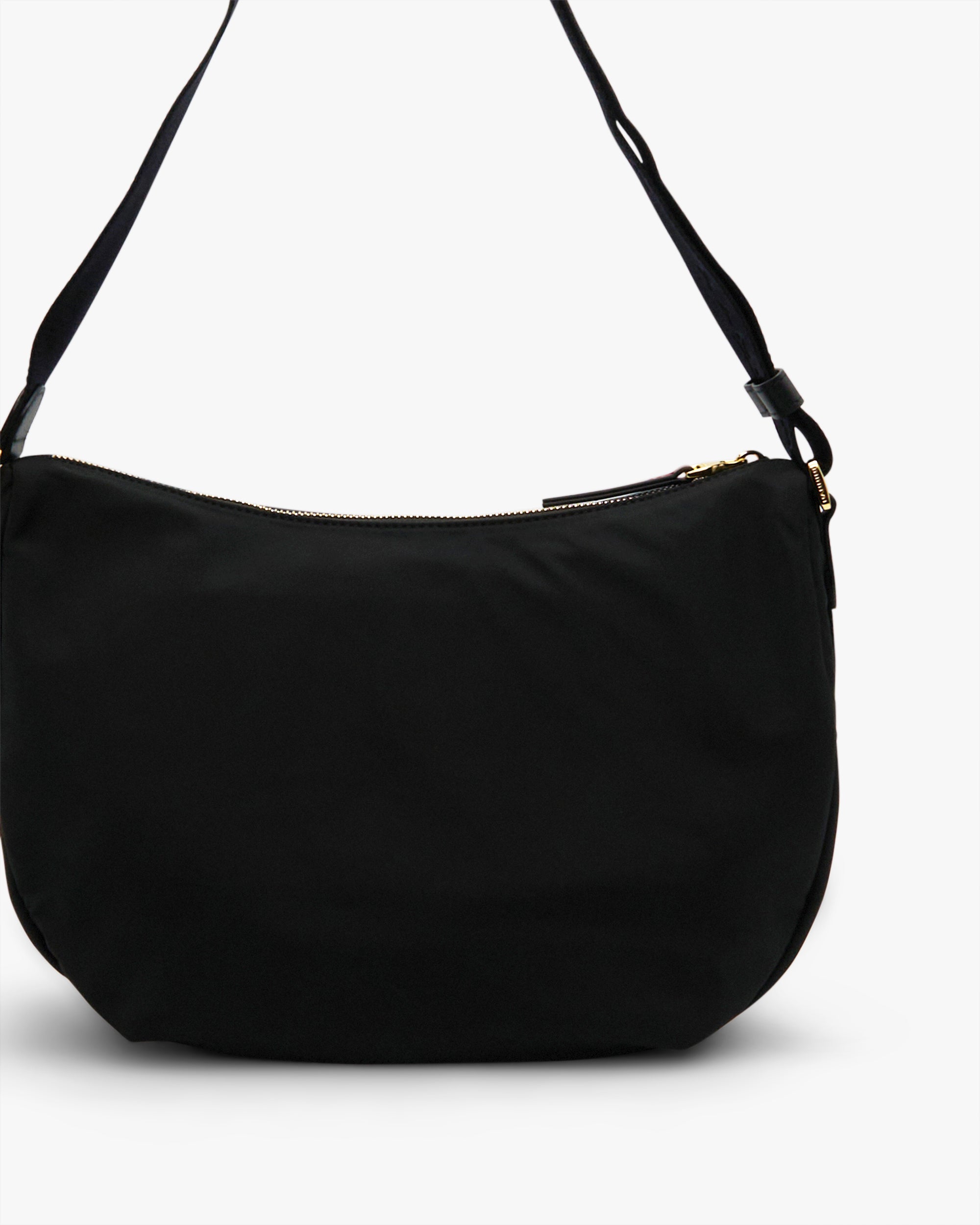 NANNINI tracolla pelle trapuntata catena nera borsa donna