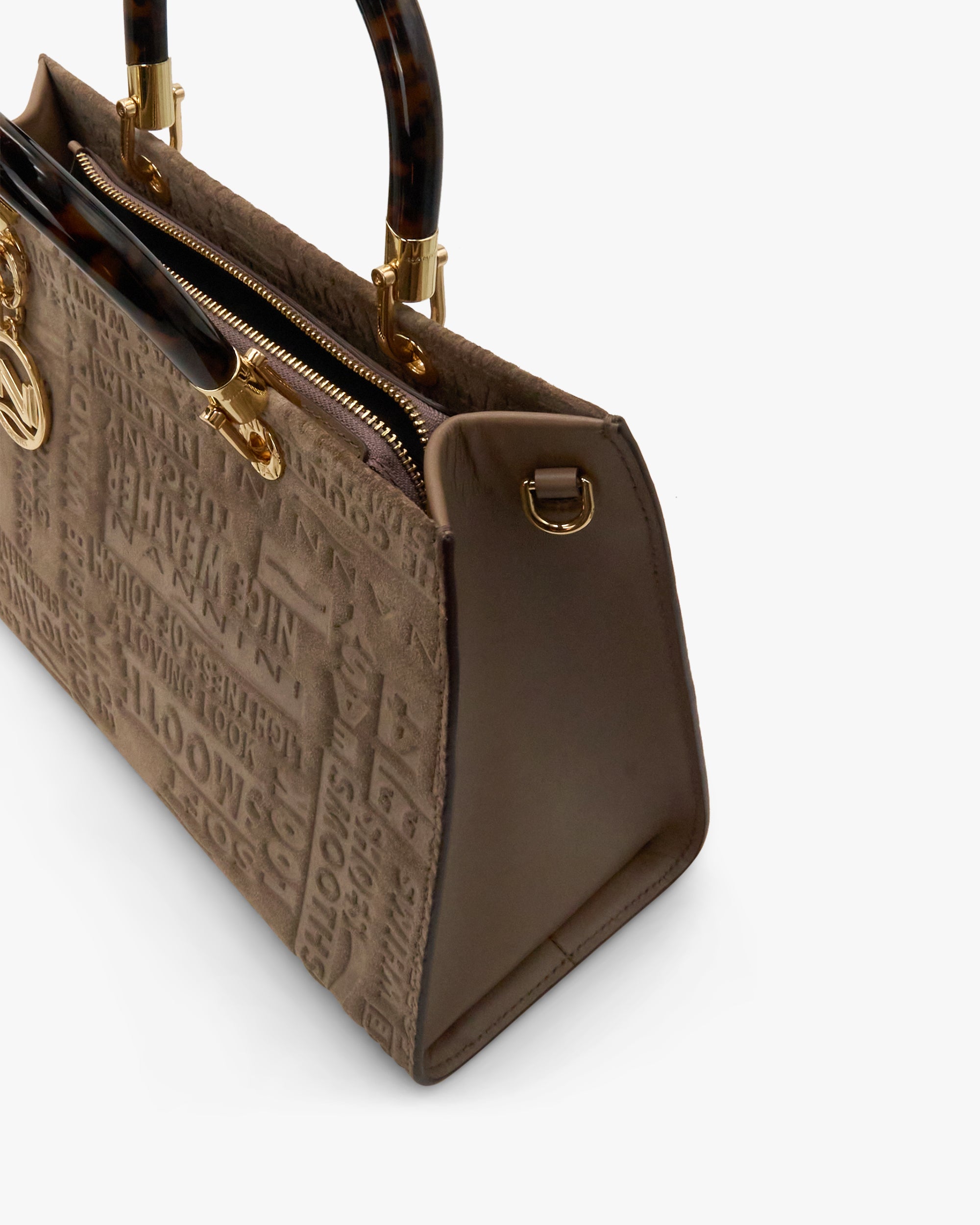 NANNINI borsa spalla donna pelle nero