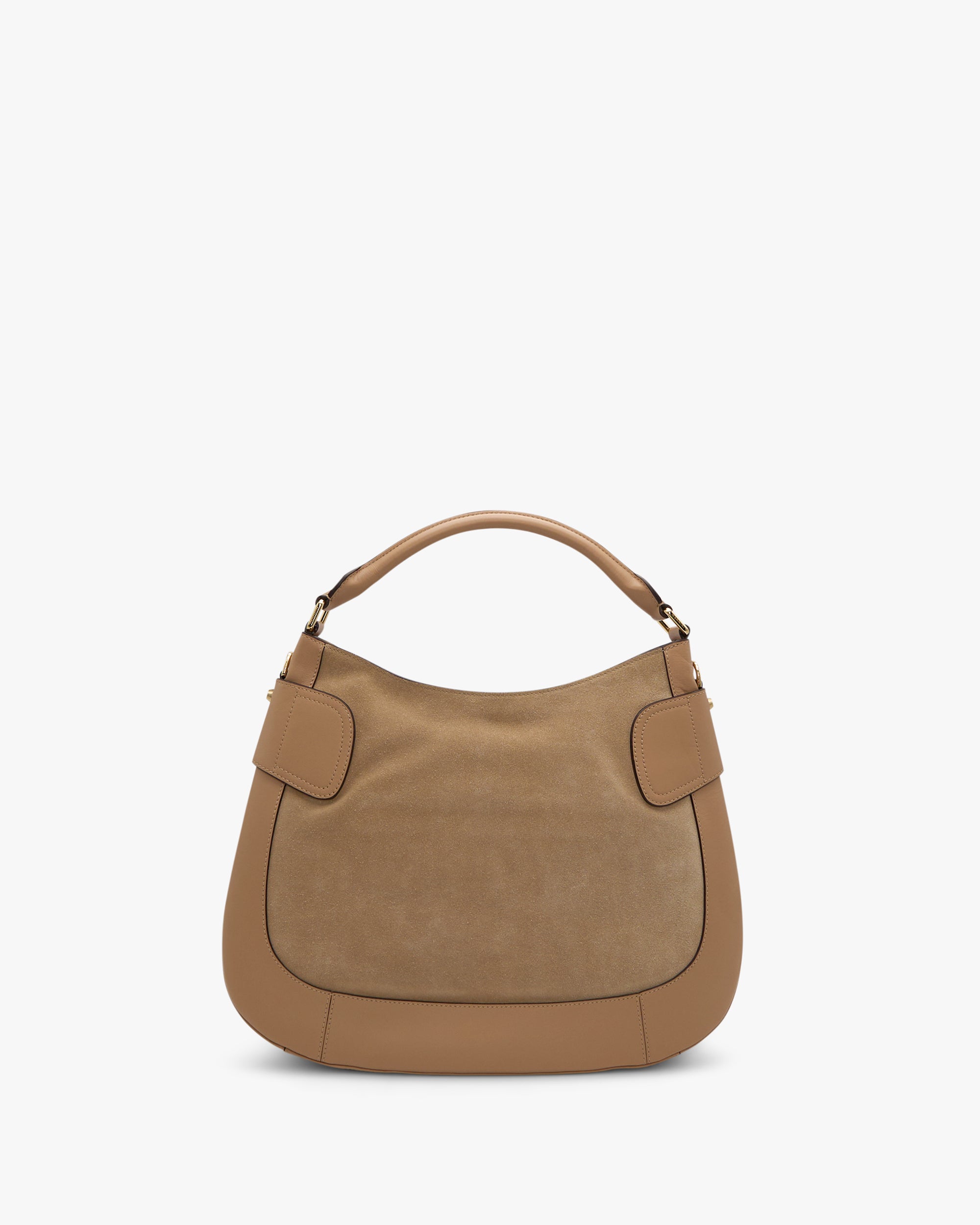 NANNINI borsa spalla donna pelle nero borchie grandi trapuntata