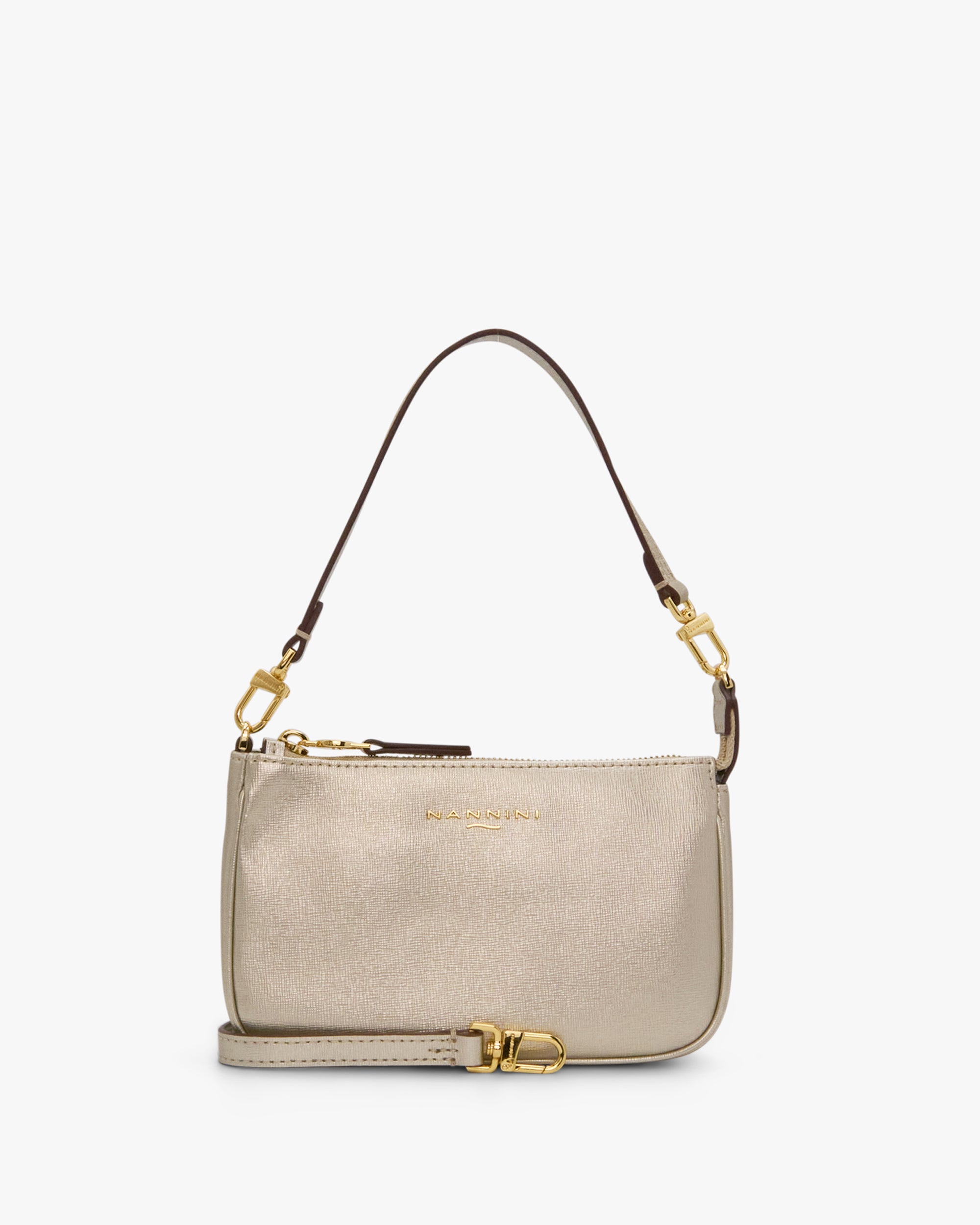 NANNINI FLORA SAFFIANO PICCOLA