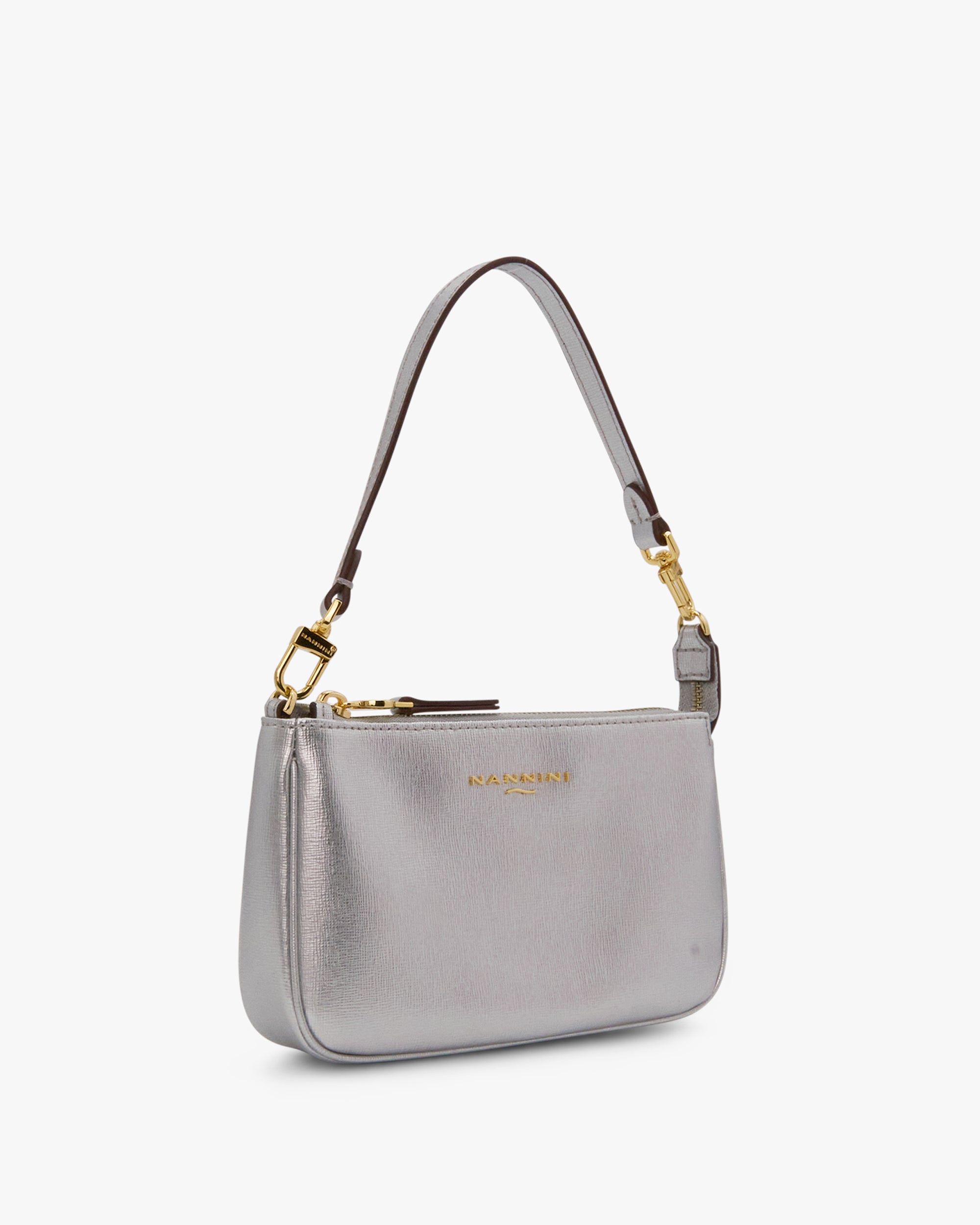 NANNINI FLORA SAFFIANO PICCOLA