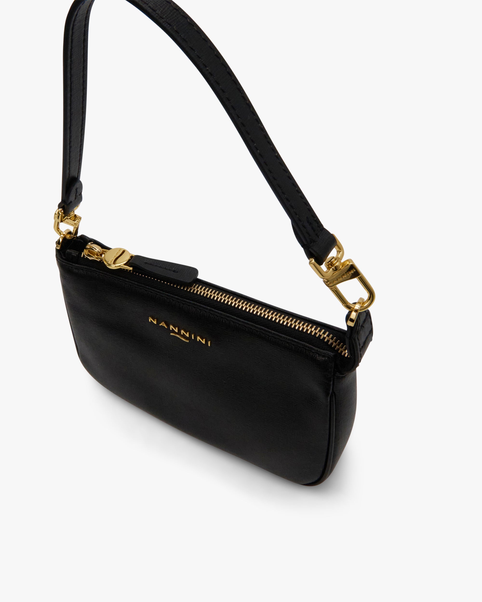 NANNINI FLORA SAFFIANO PICCOLA