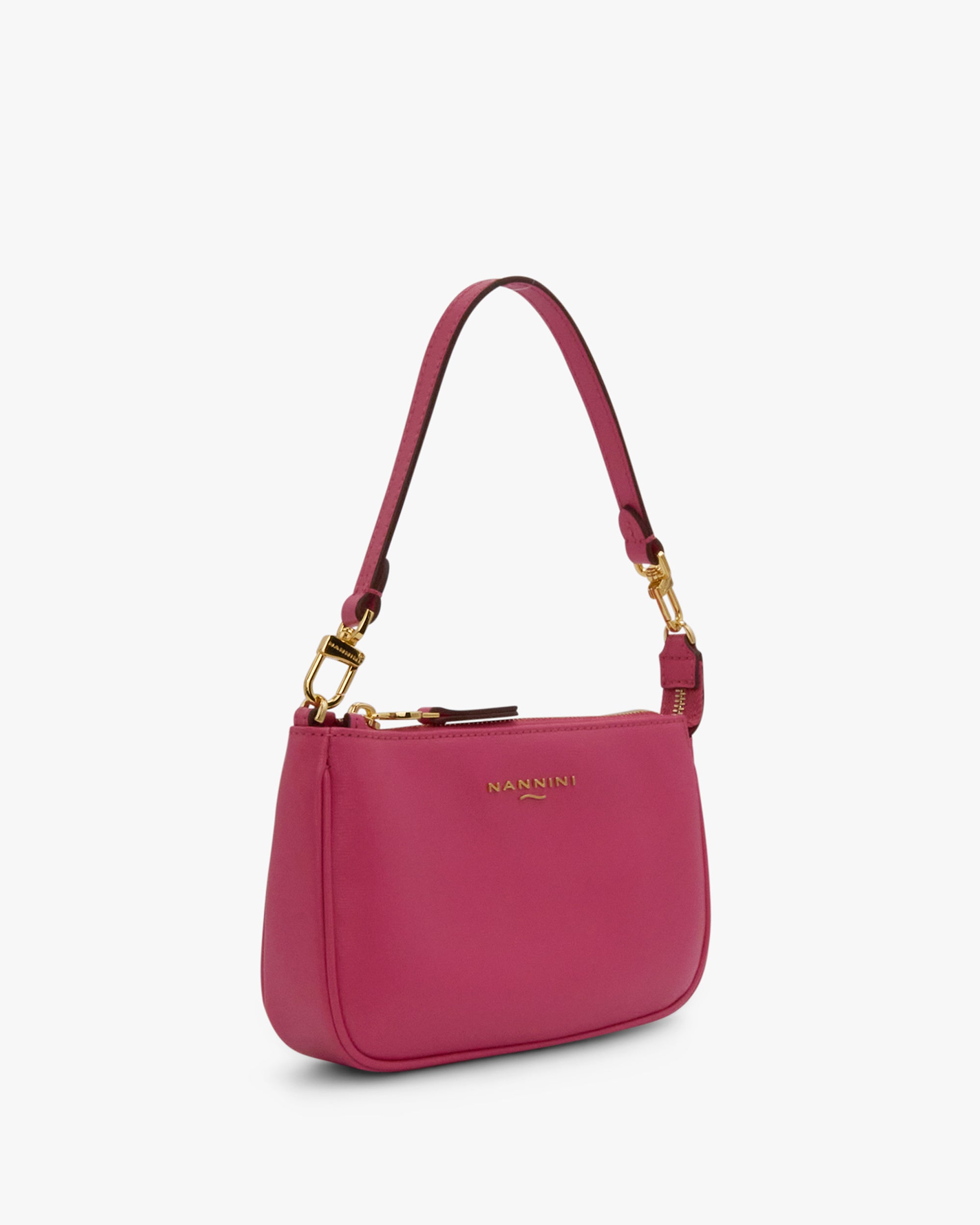 NANNINI FLORA SAFFIANO PICCOLA