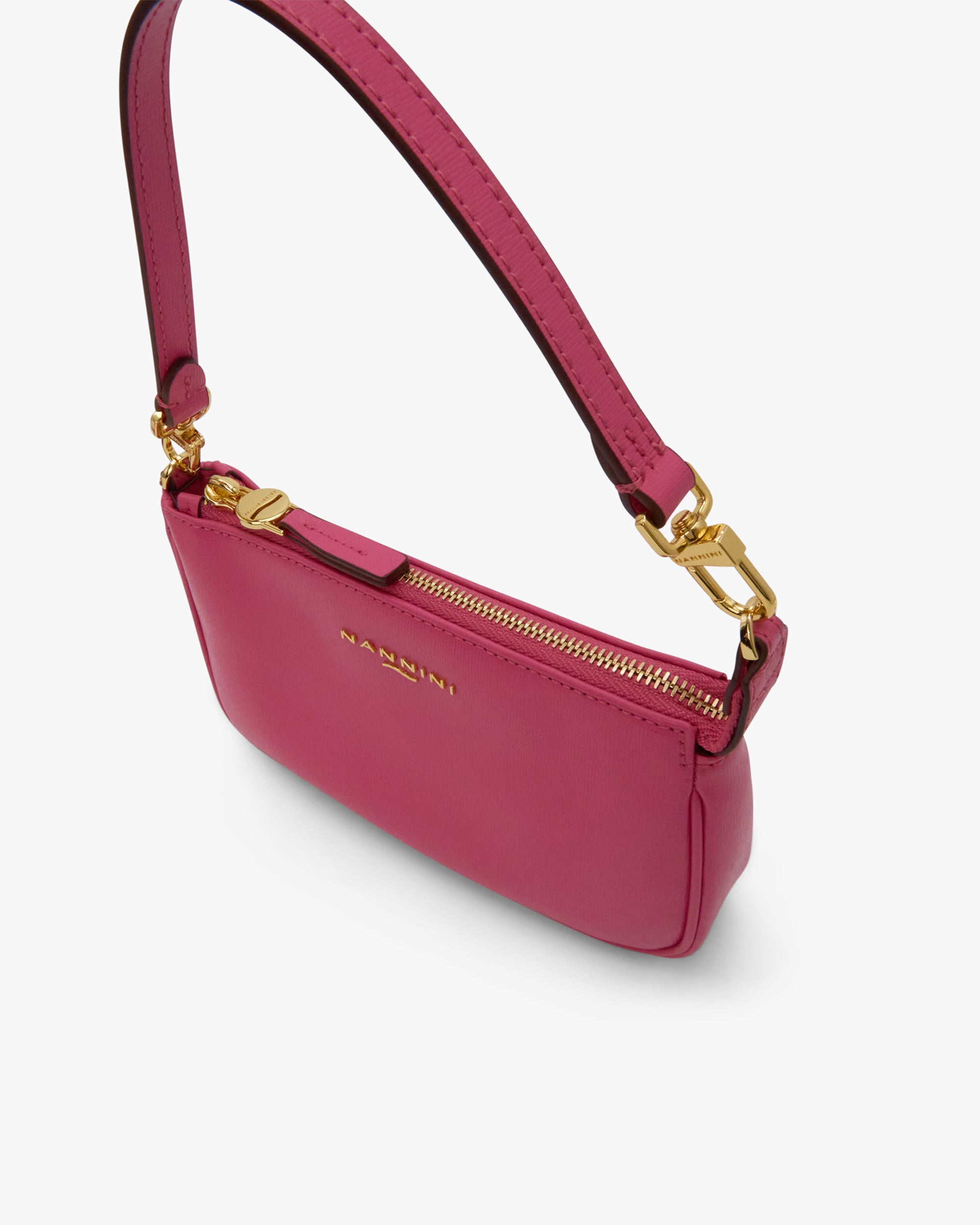 NANNINI FLORA SAFFIANO PICCOLA