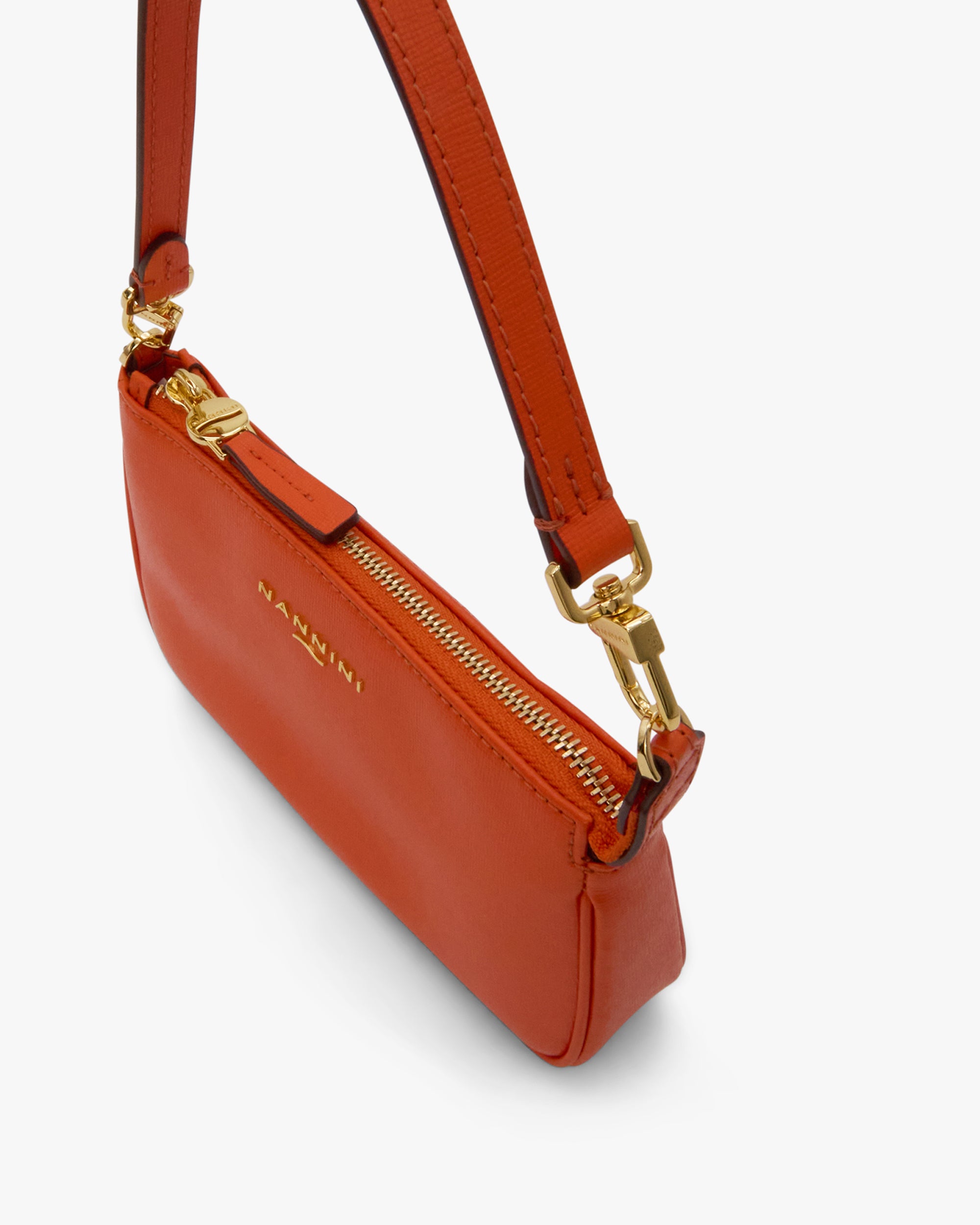 NANNINI FLORA SAFFIANO PICCOLA