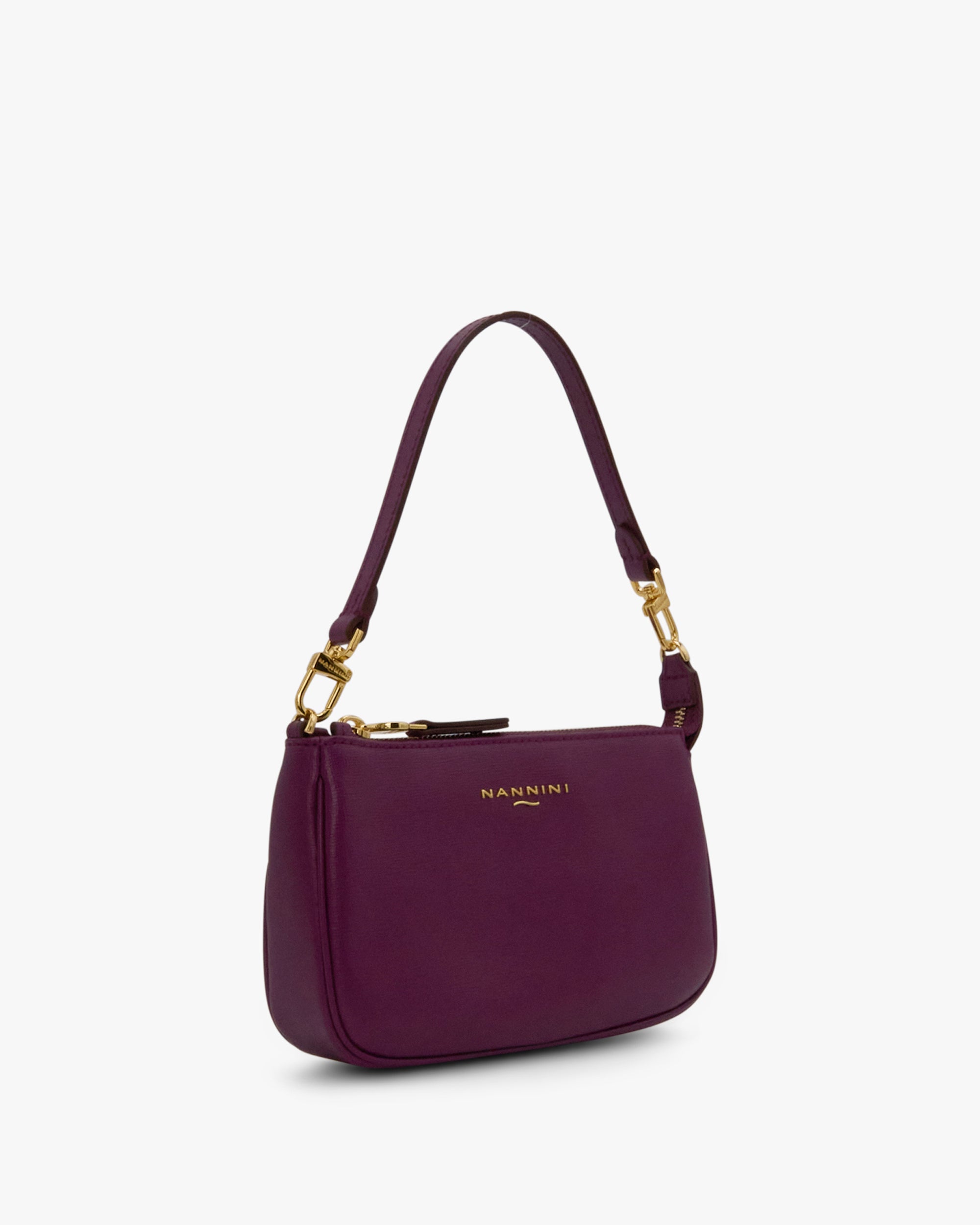 NANNINI FLORA SAFFIANO PICCOLA