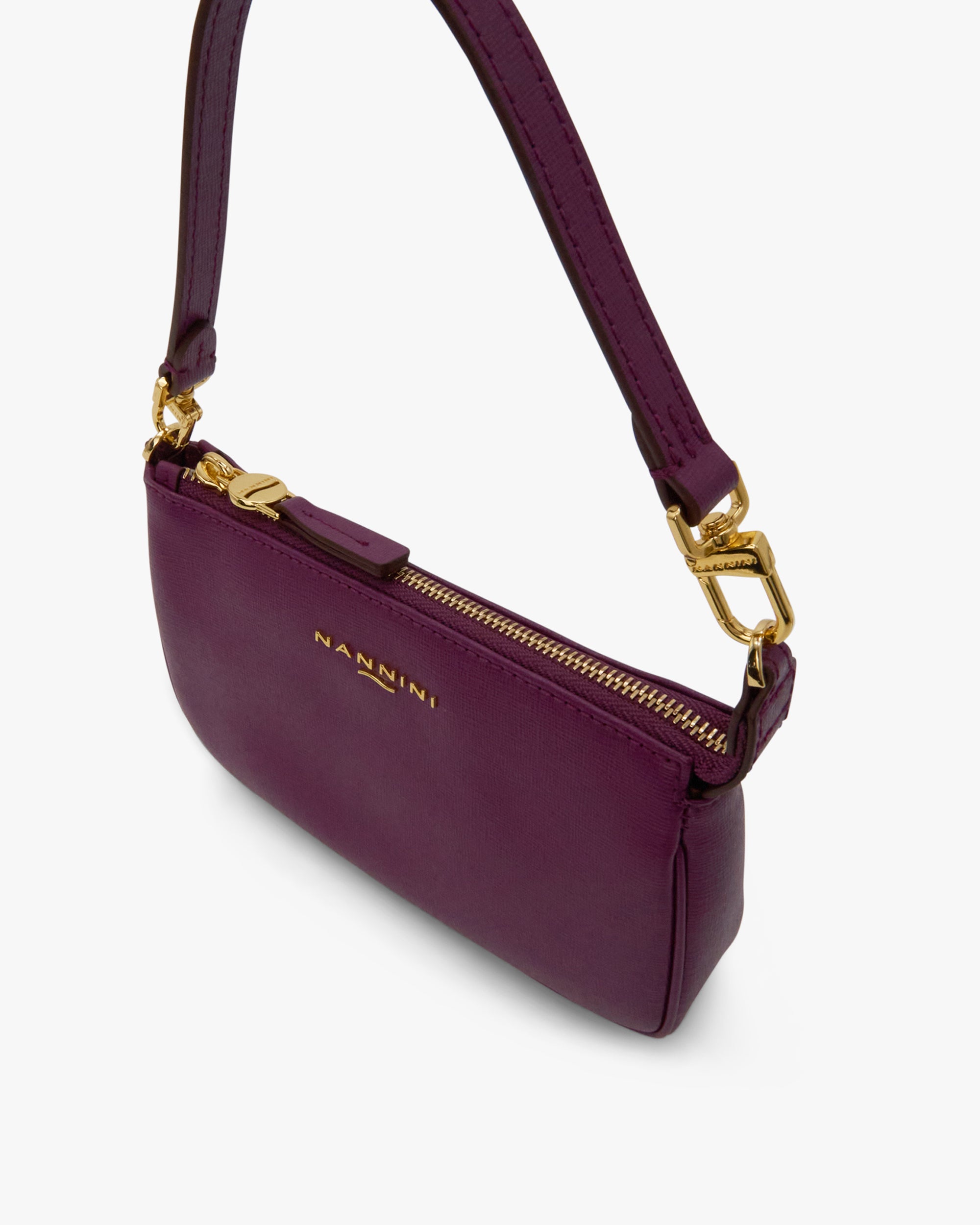 NANNINI FLORA SAFFIANO PICCOLA