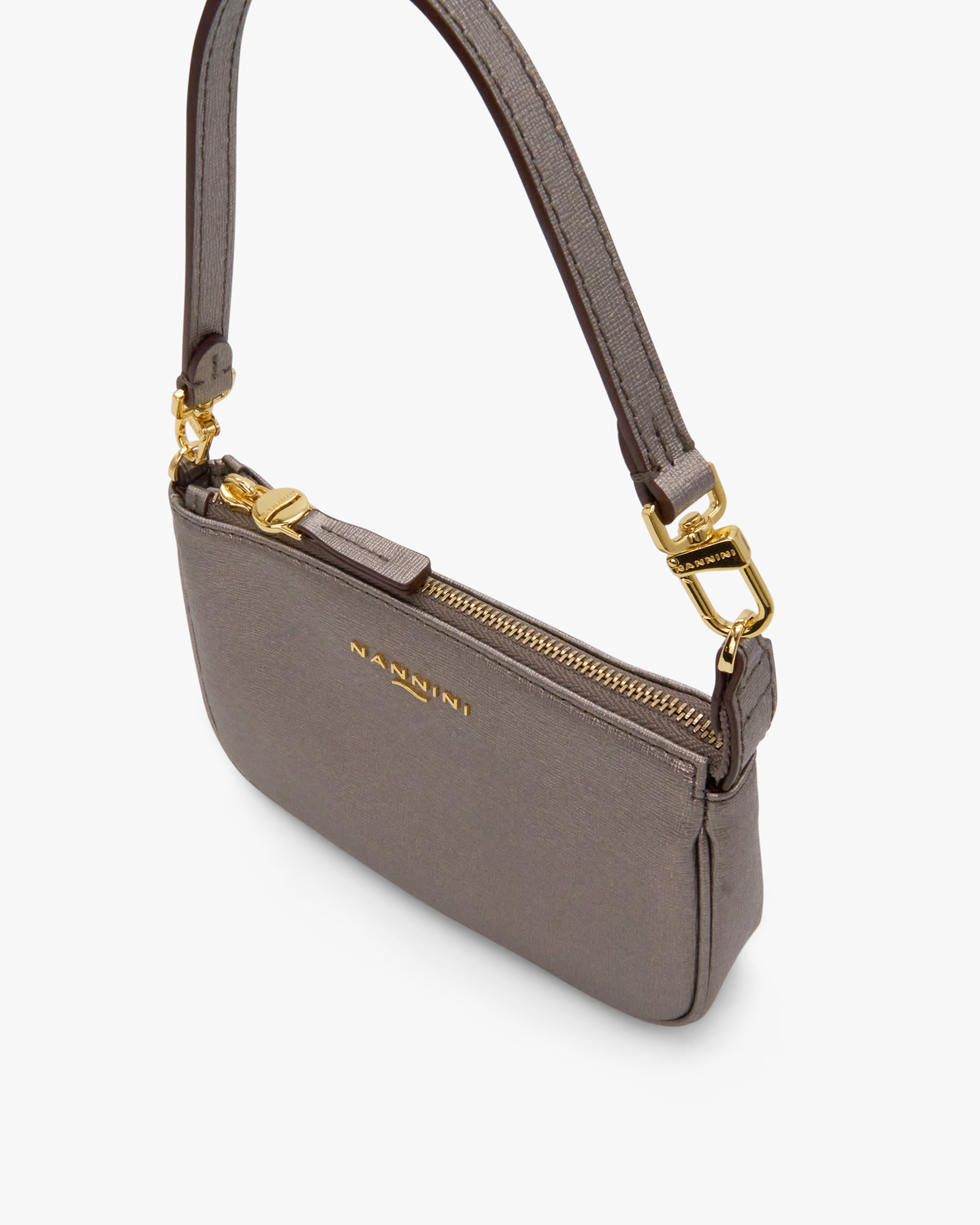 NANNINI FLORA SAFFIANO PICCOLA