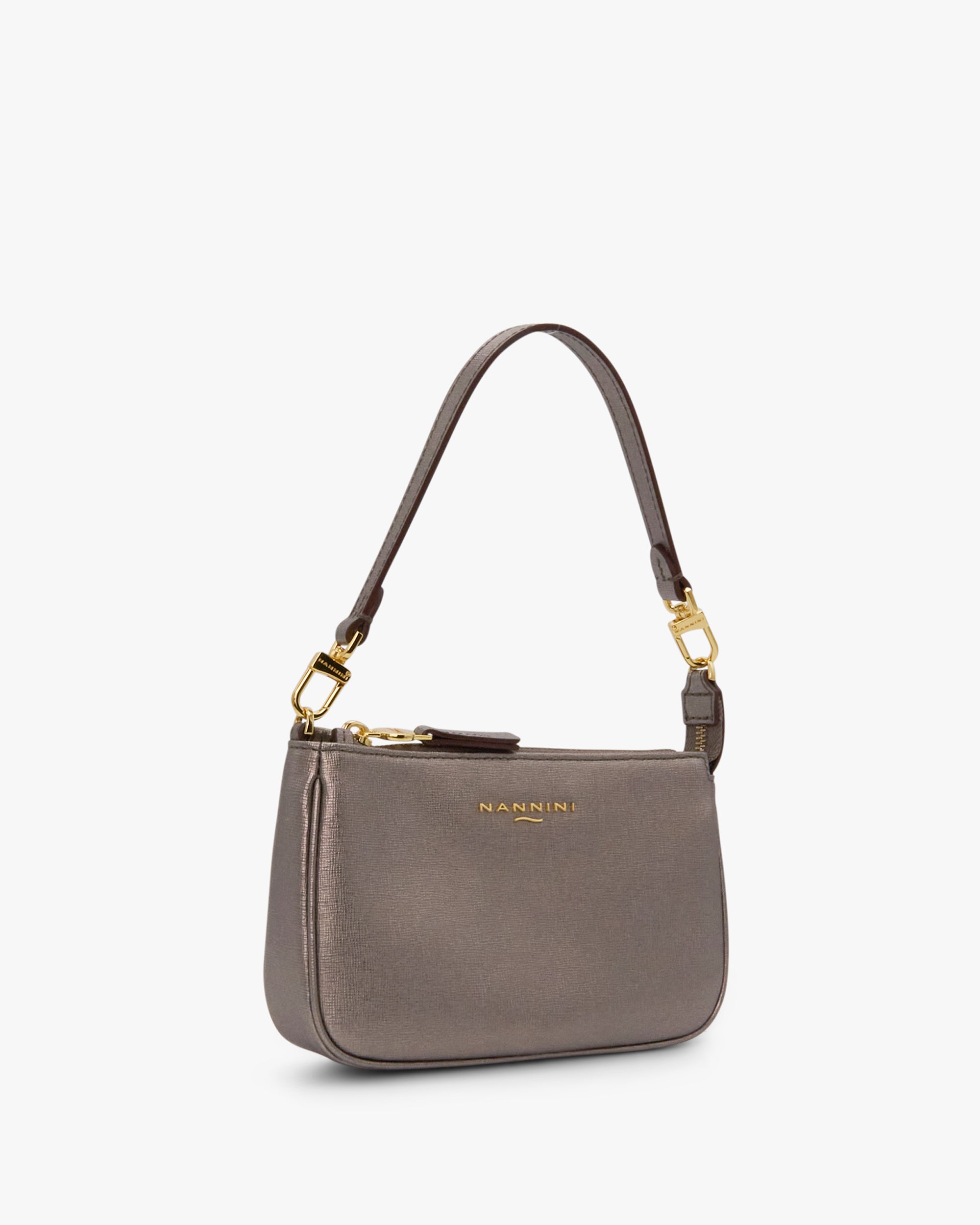 NANNINI FLORA SAFFIANO PICCOLA