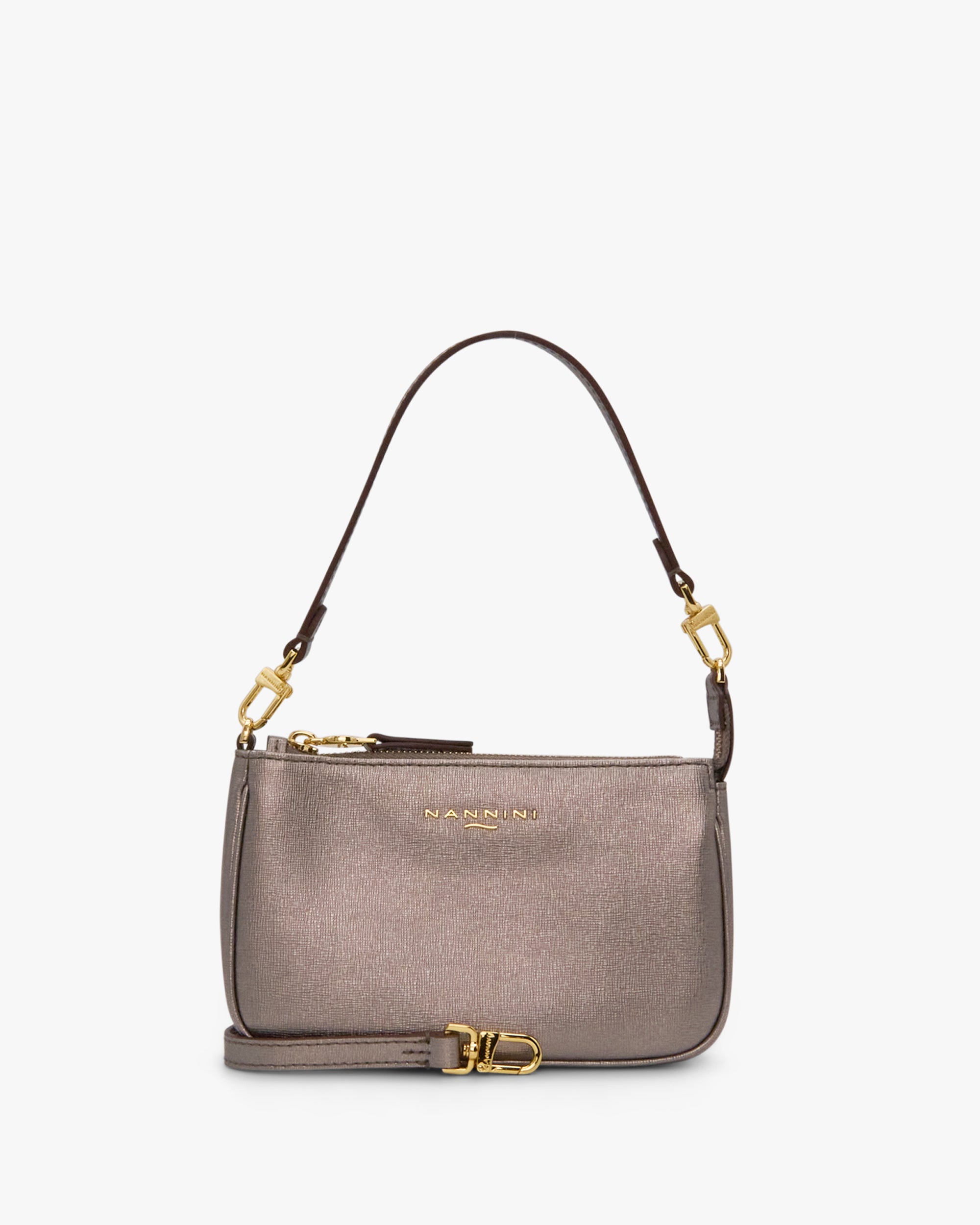 NANNINI FLORA SAFFIANO PICCOLA