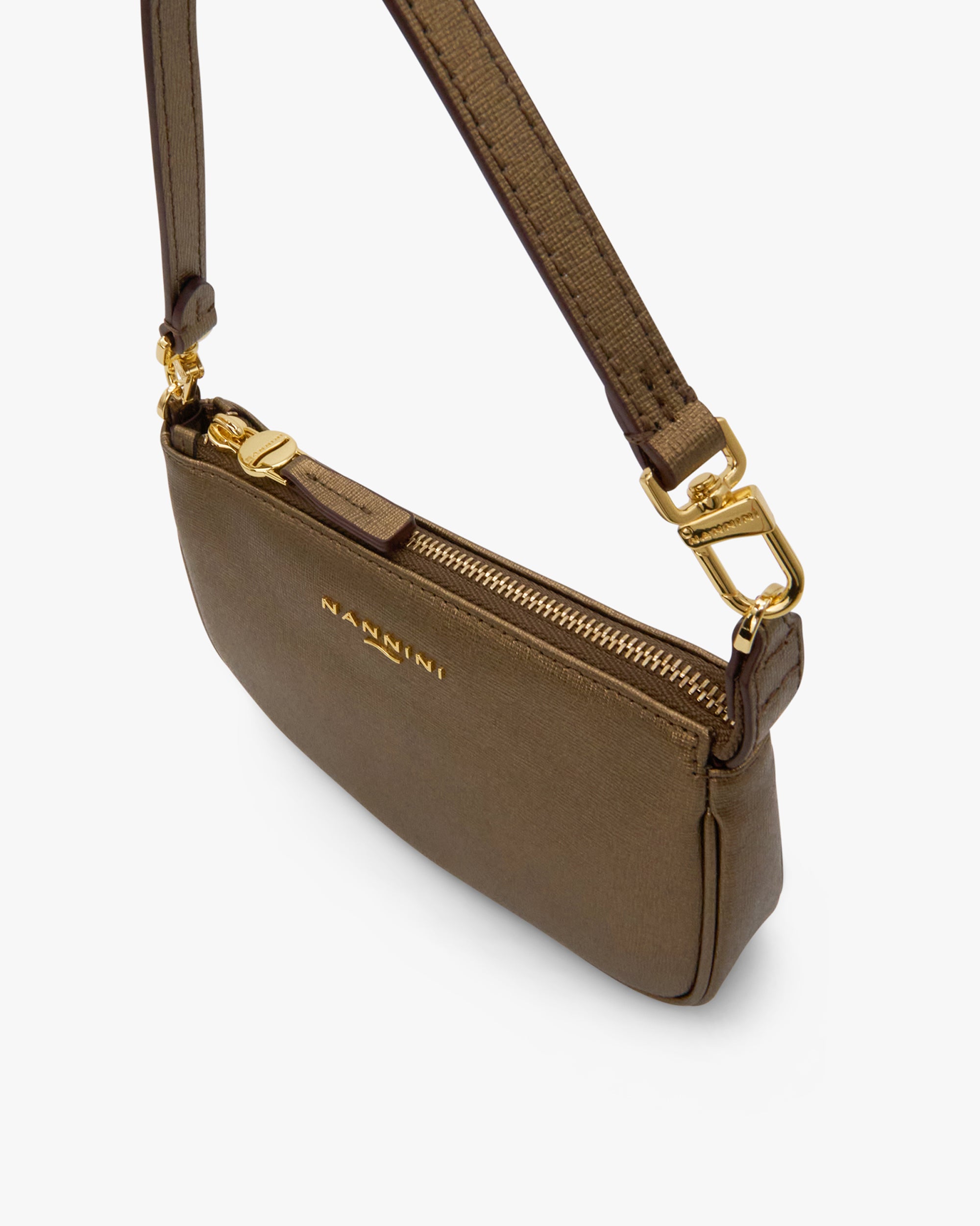 NANNINI FLORA SAFFIANO PICCOLA