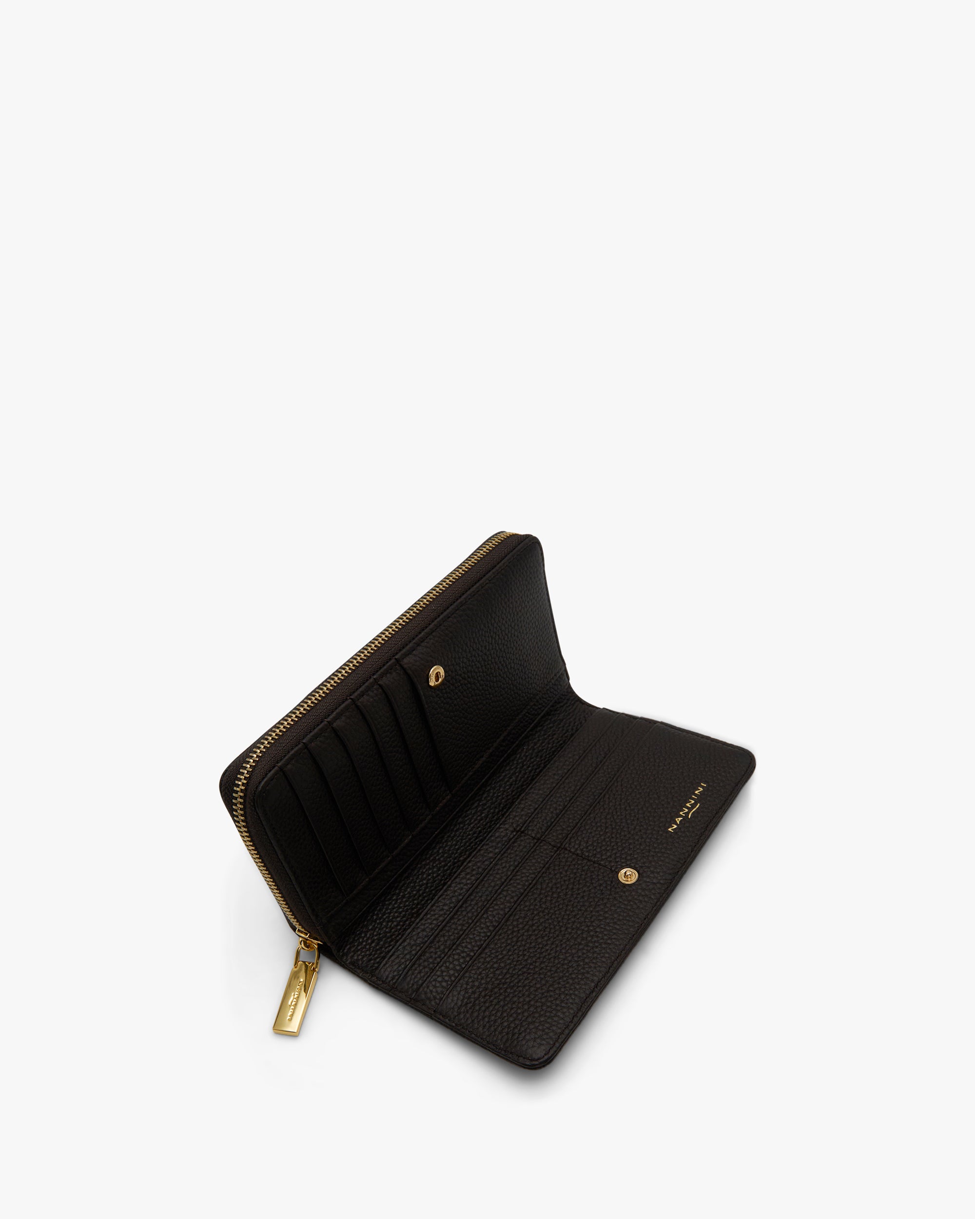 NANNINI tracolla pelle martellata bordeaux regolabile fibbia oro