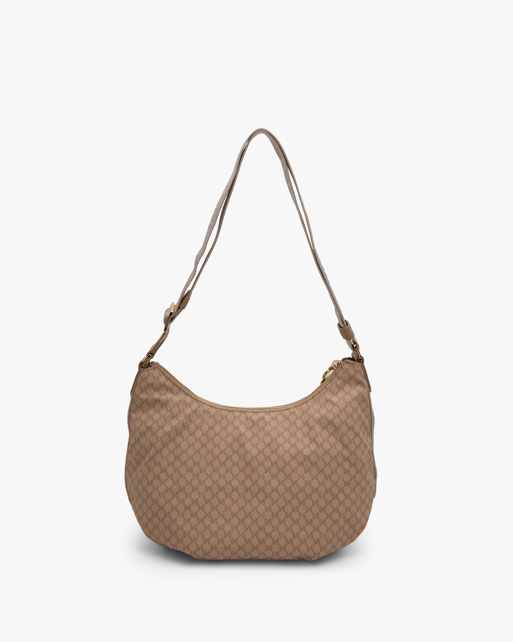 NANNINI mini tracolla pelle martellata verde chiaro metalleria oro