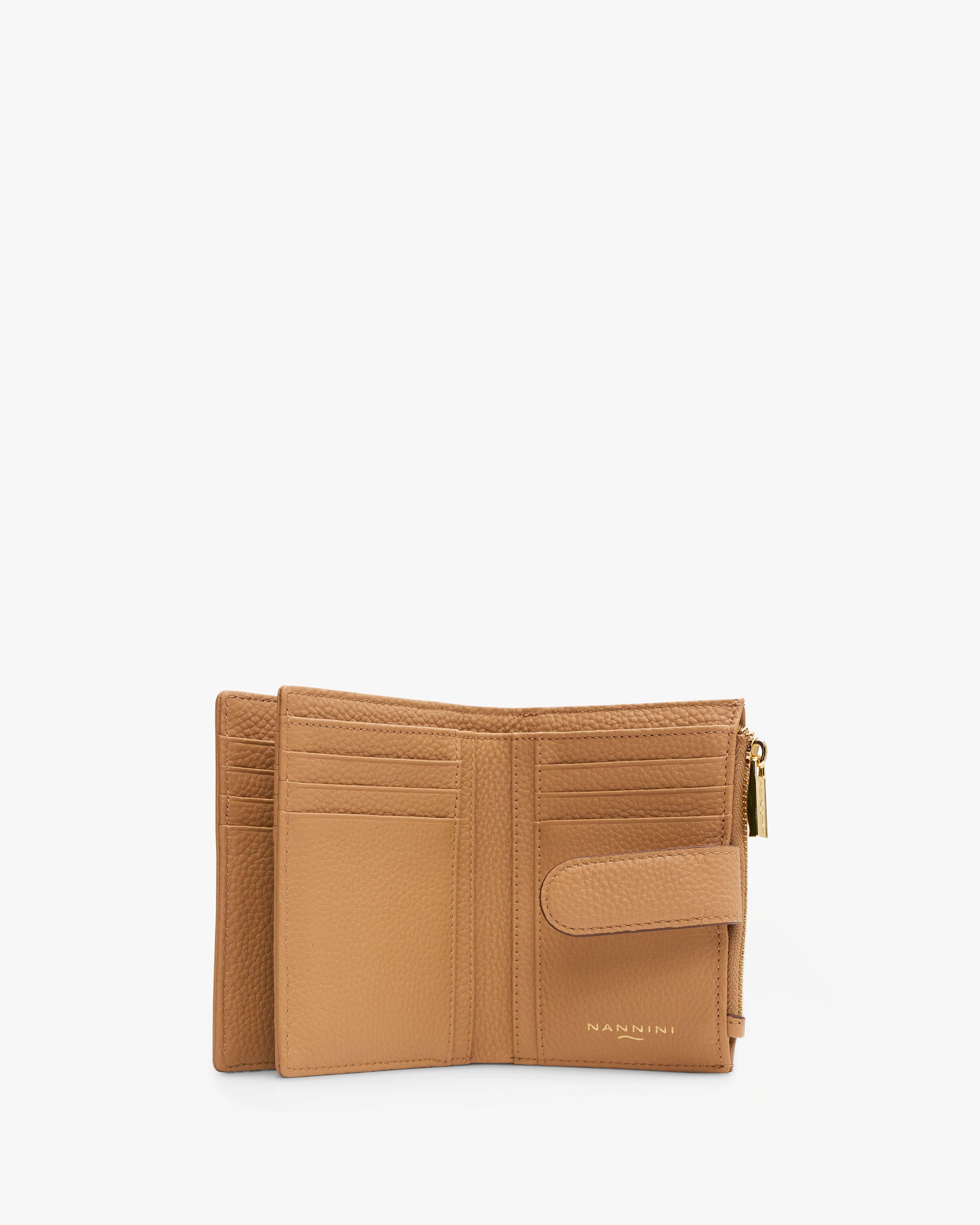 NANNINI borsa secchiello pelle saffiano nera manico tracolla